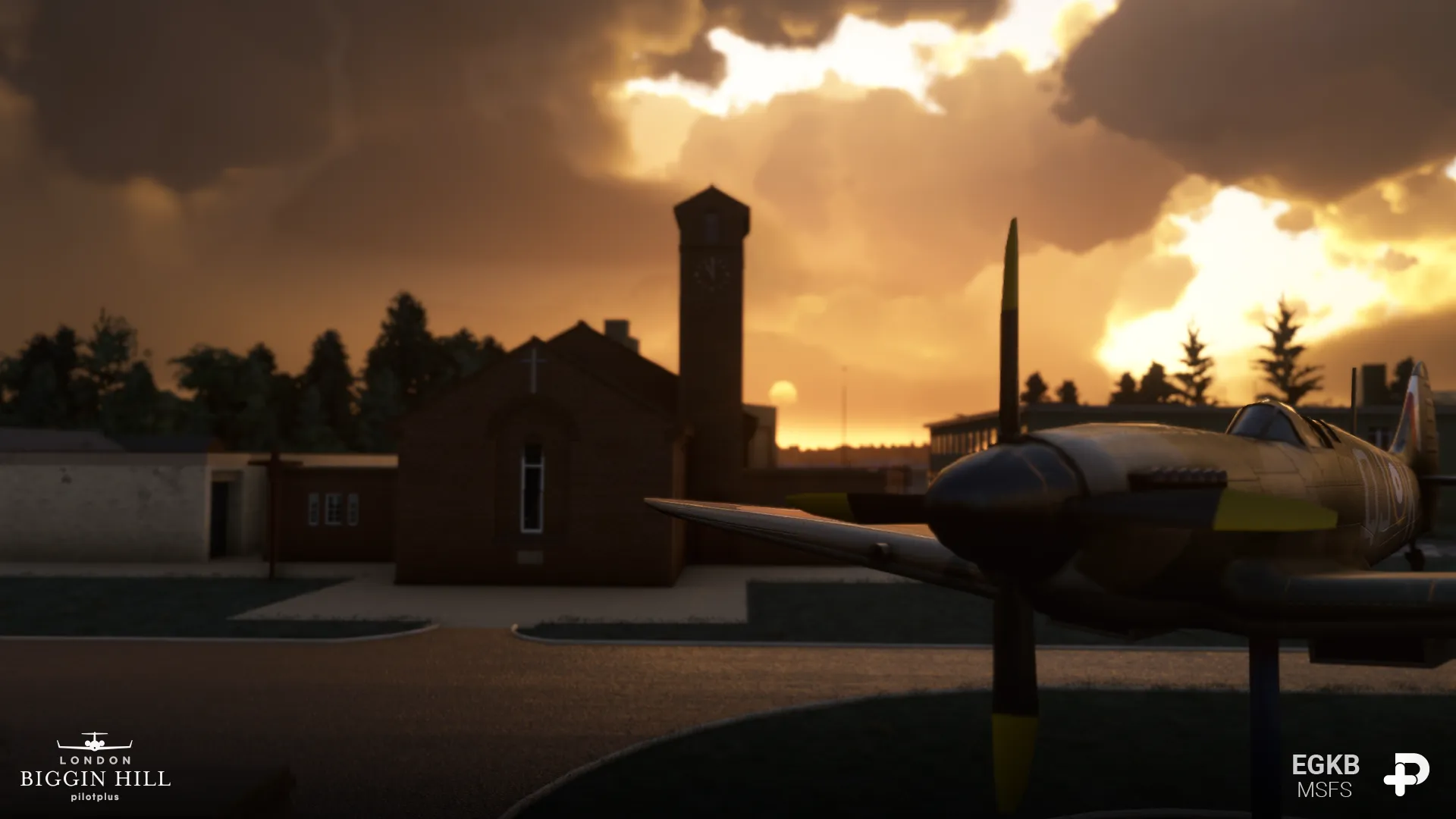 Аэропорт EGKB ( Лондон, Великобритания )