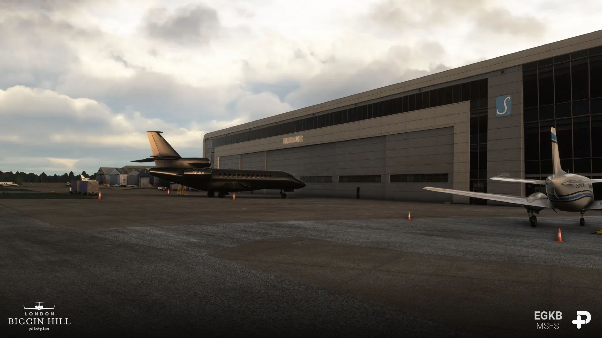 Аэропорт EGKB ( Лондон, Великобритания )