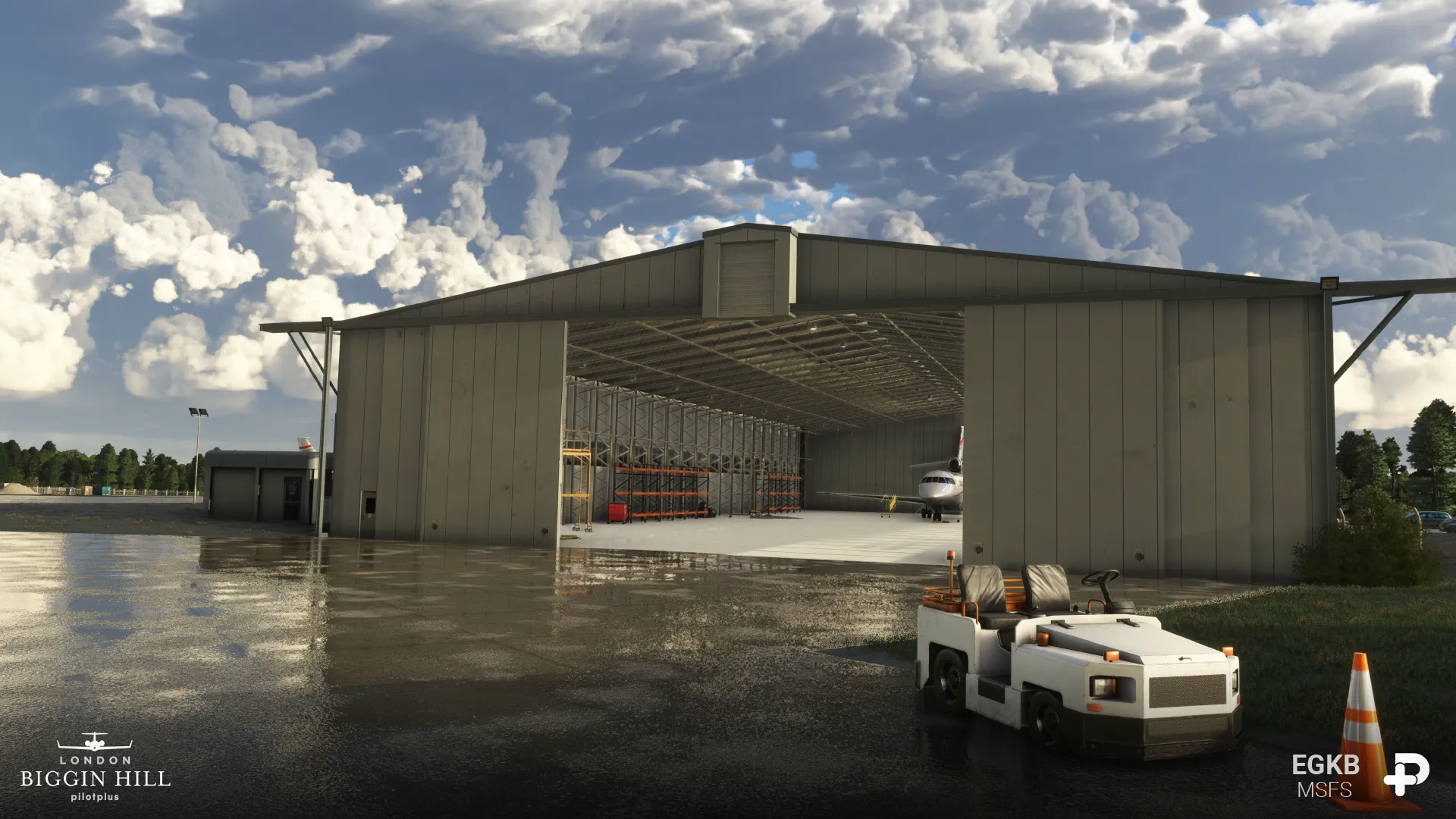 Аэропорт EGKB ( Лондон, Великобритания )