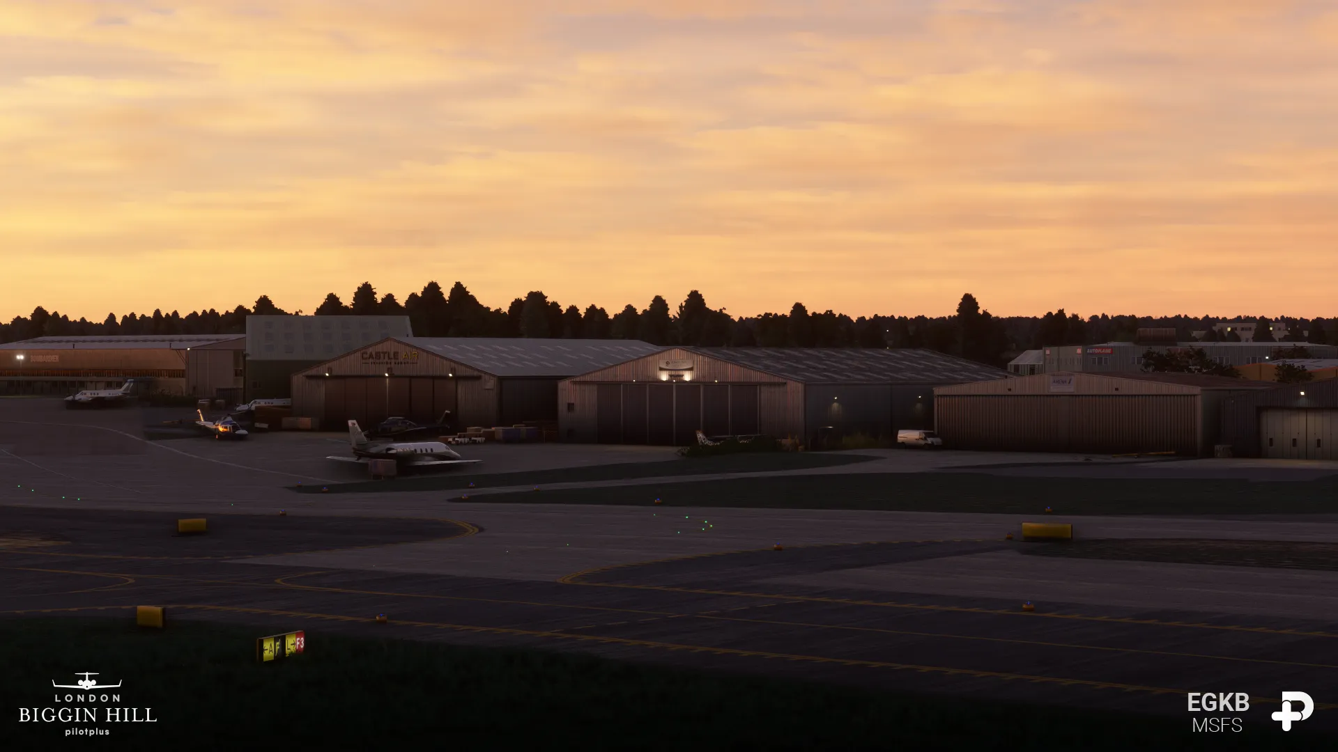 Аэропорт EGKB ( Лондон, Великобритания )