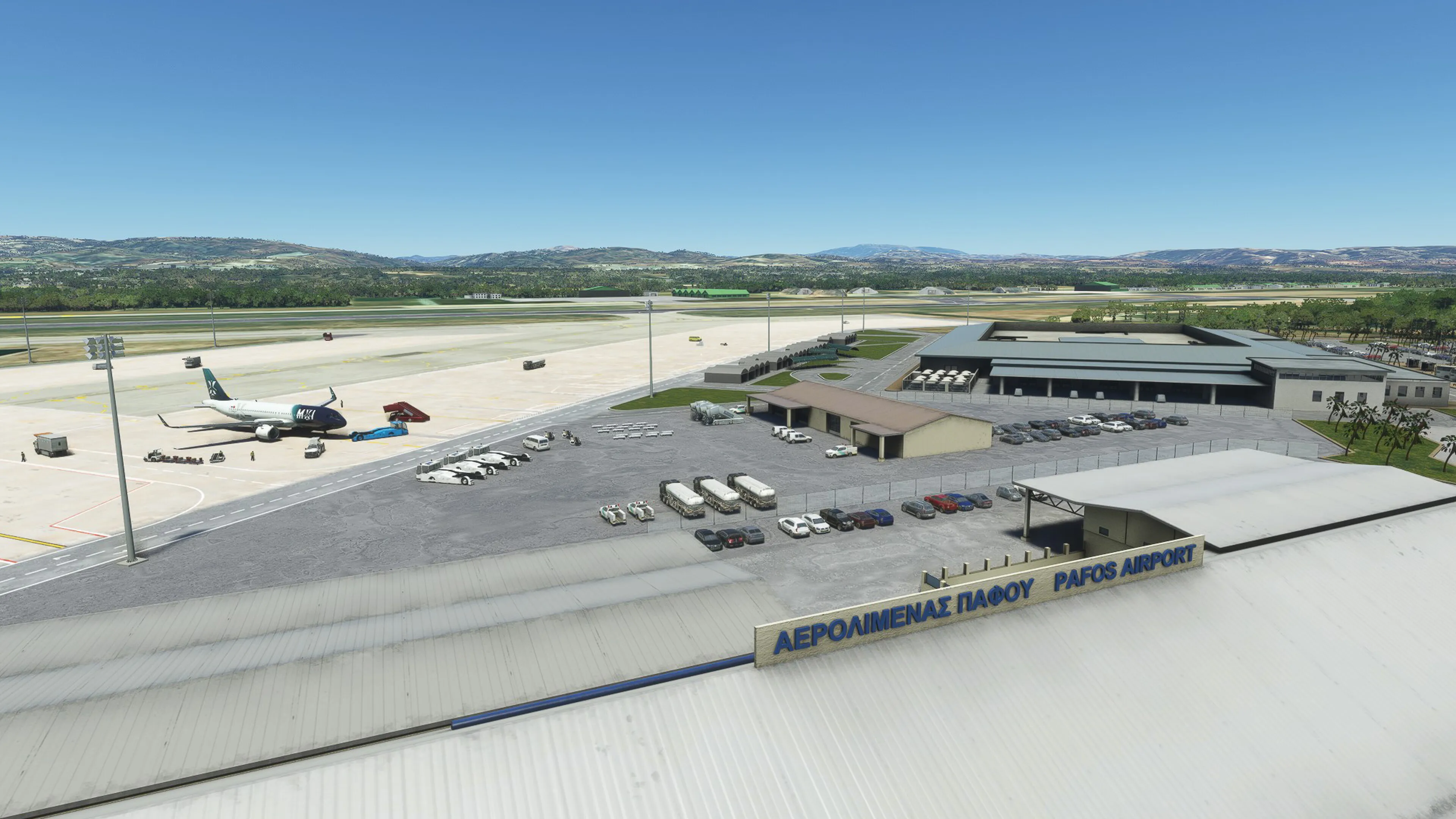 Аэропорт LCPH ( Пафос, Кипр )
