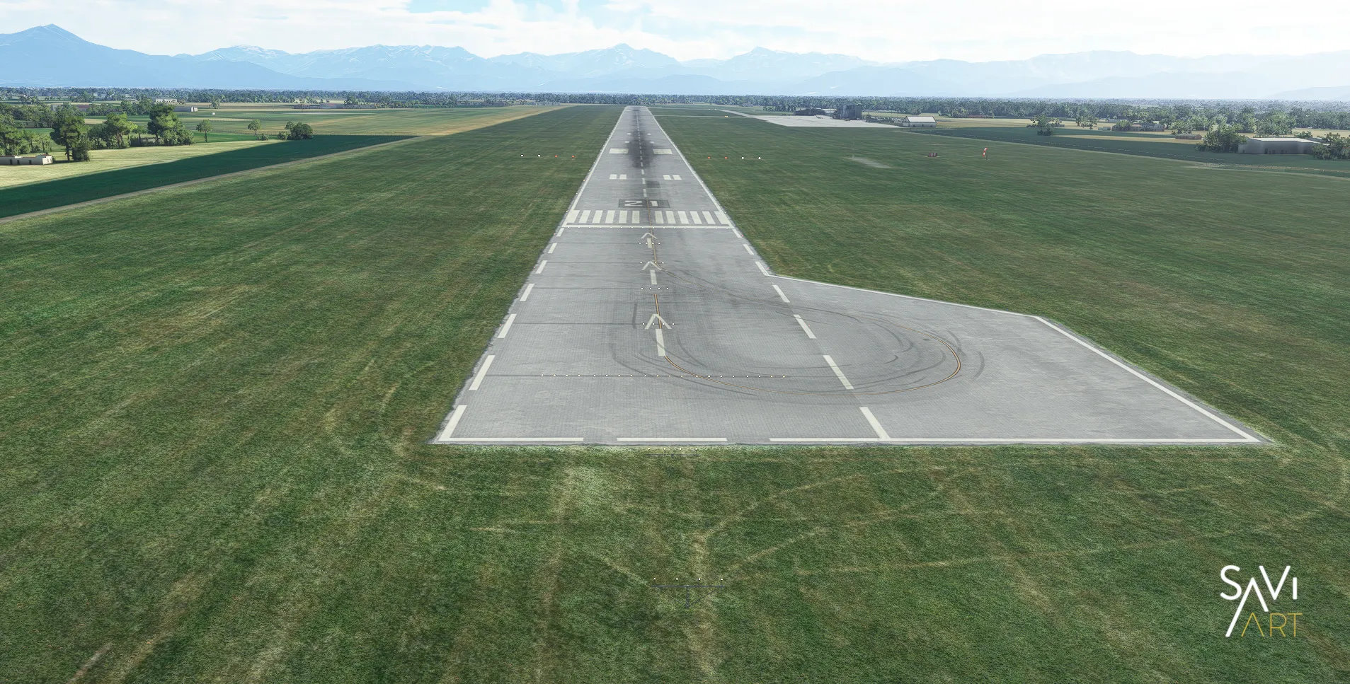 Аэропорт LIMZ ( Кунео, Италия )