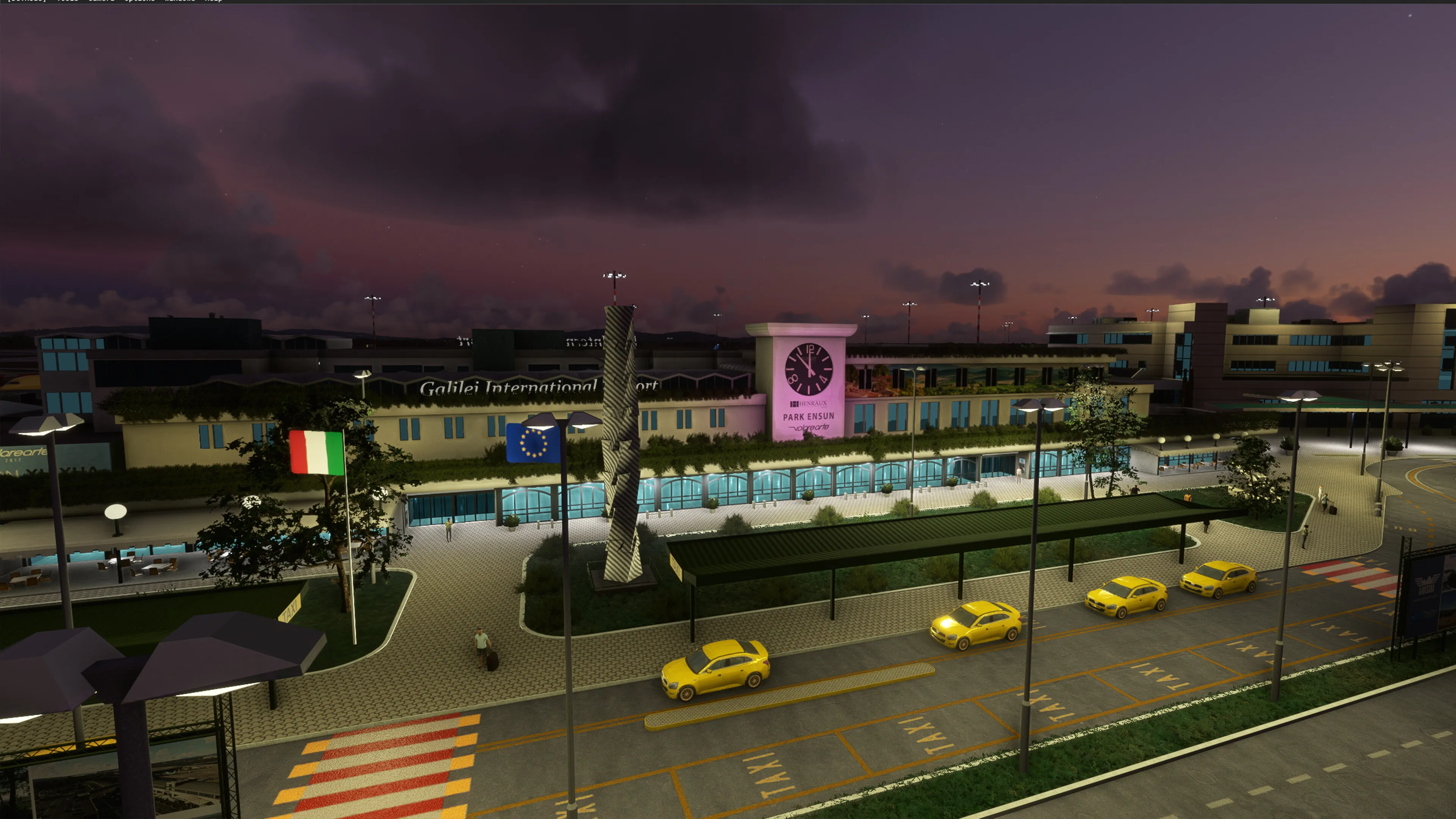 Аэропорт LIRP ( Пиза, Италия )