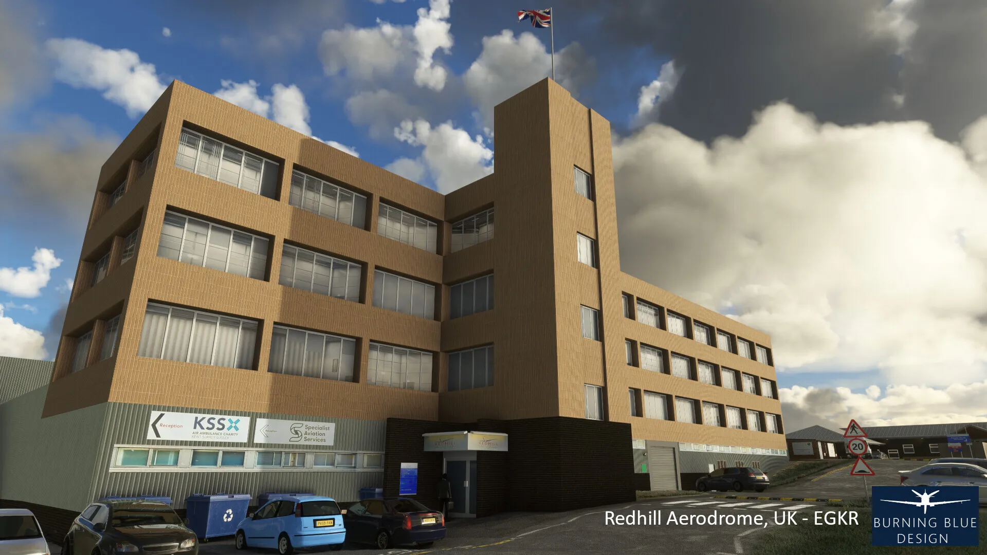 Аэродром EGKR ( Редхилл, Великобритания )