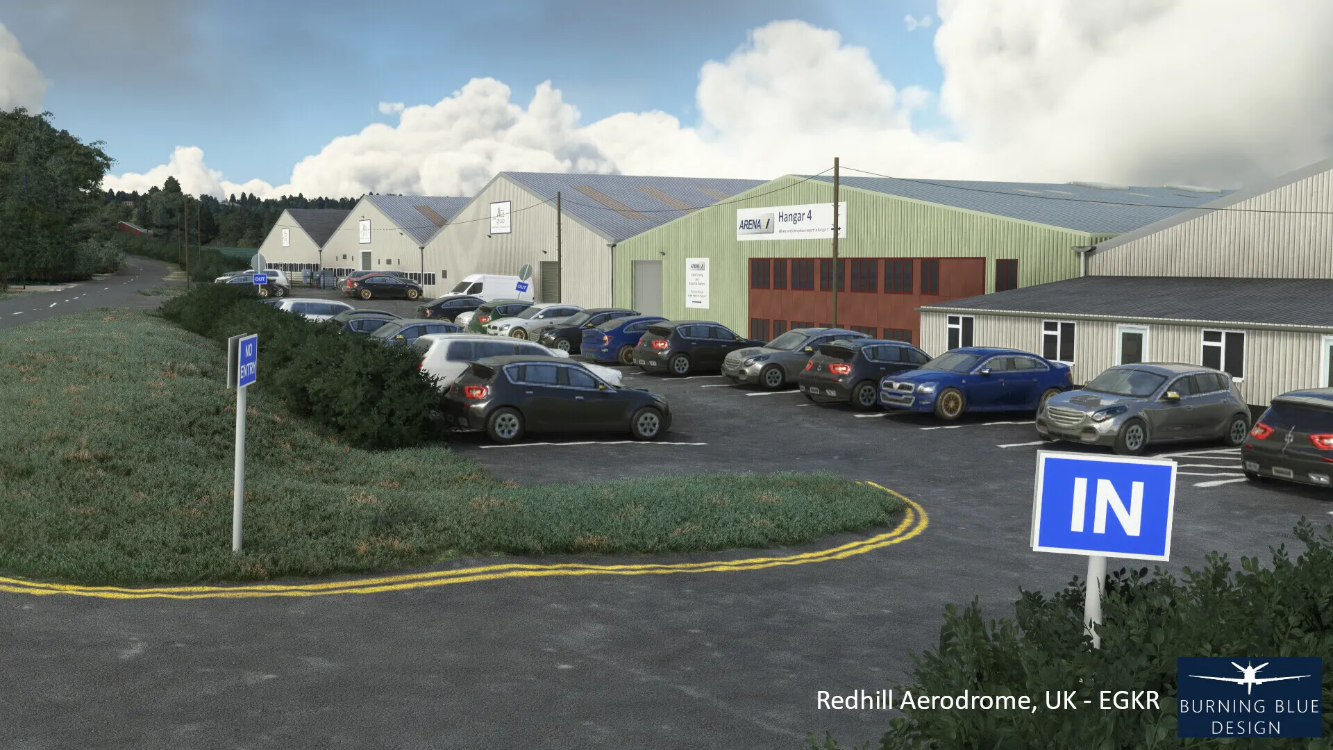 Аэродром EGKR ( Редхилл, Великобритания )