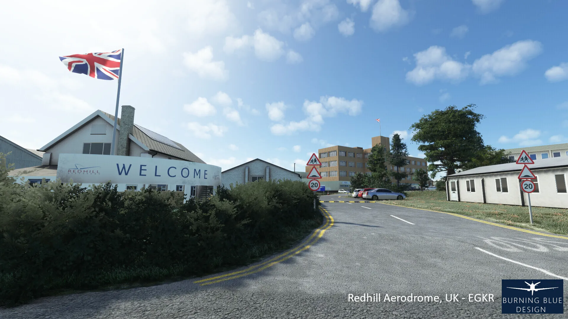 Аэродром EGKR ( Редхилл, Великобритания )