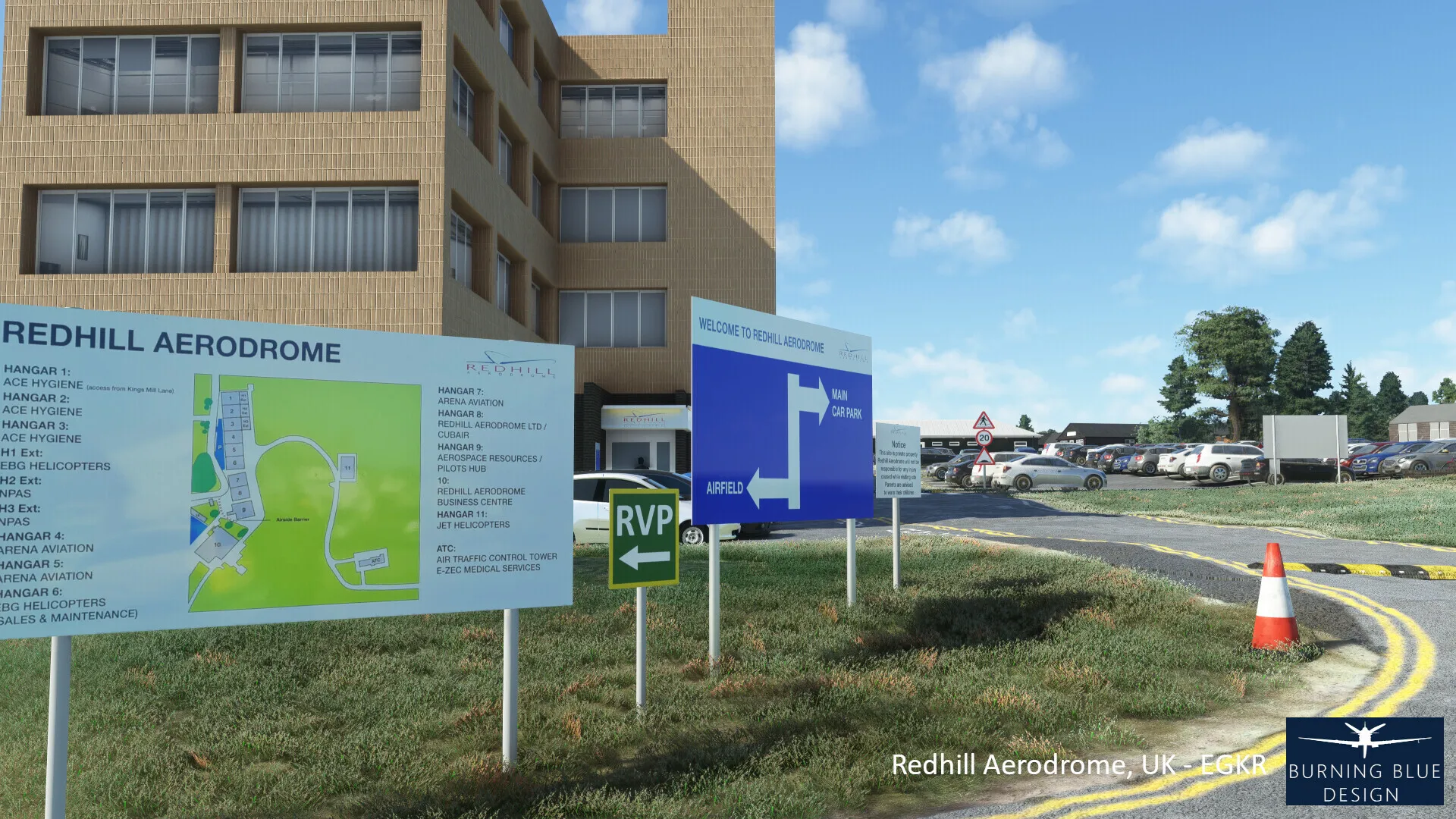 Аэродром EGKR ( Редхилл, Великобритания )