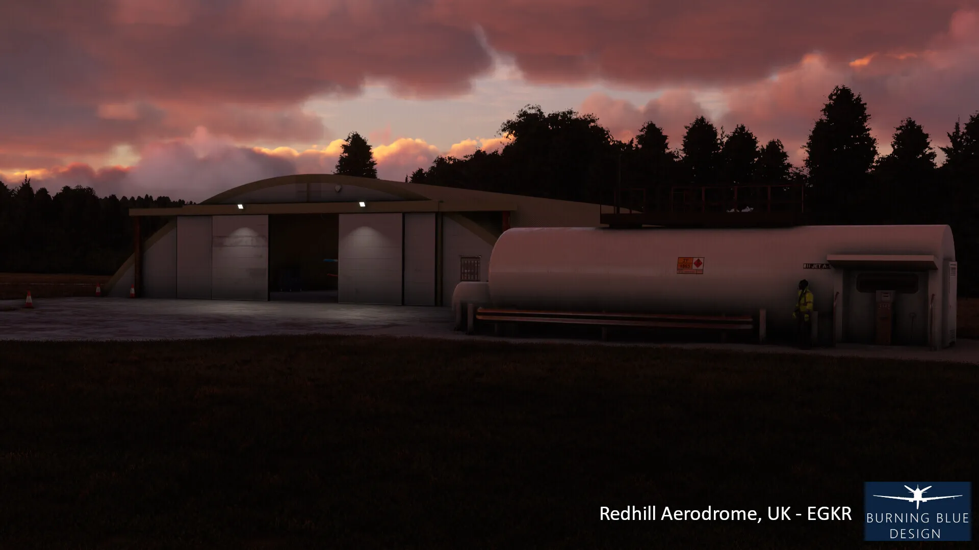Аэродром EGKR ( Редхилл, Великобритания )
