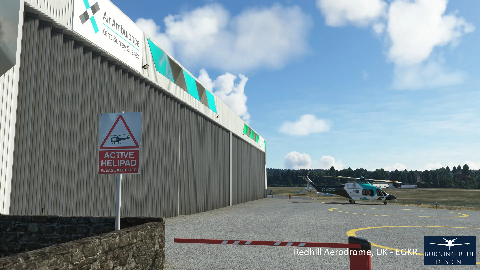 Аэродром EGKR ( Редхилл, Великобритания )