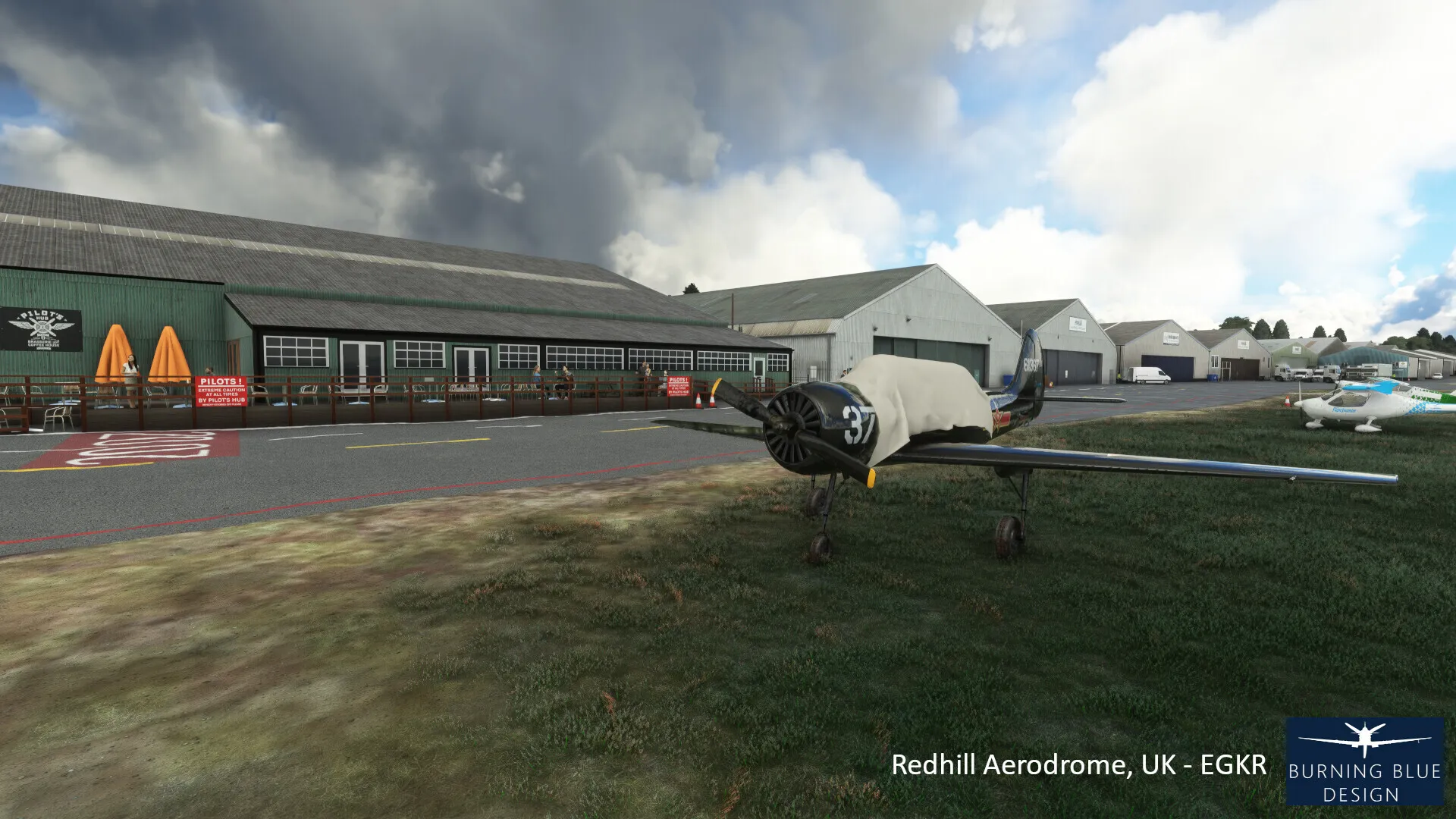 Аэродром EGKR ( Редхилл, Великобритания )