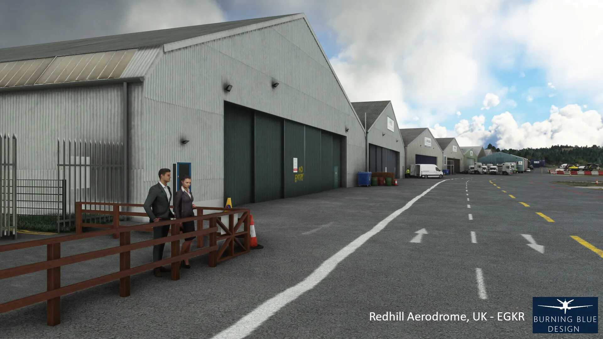 Аэродром EGKR ( Редхилл, Великобритания )