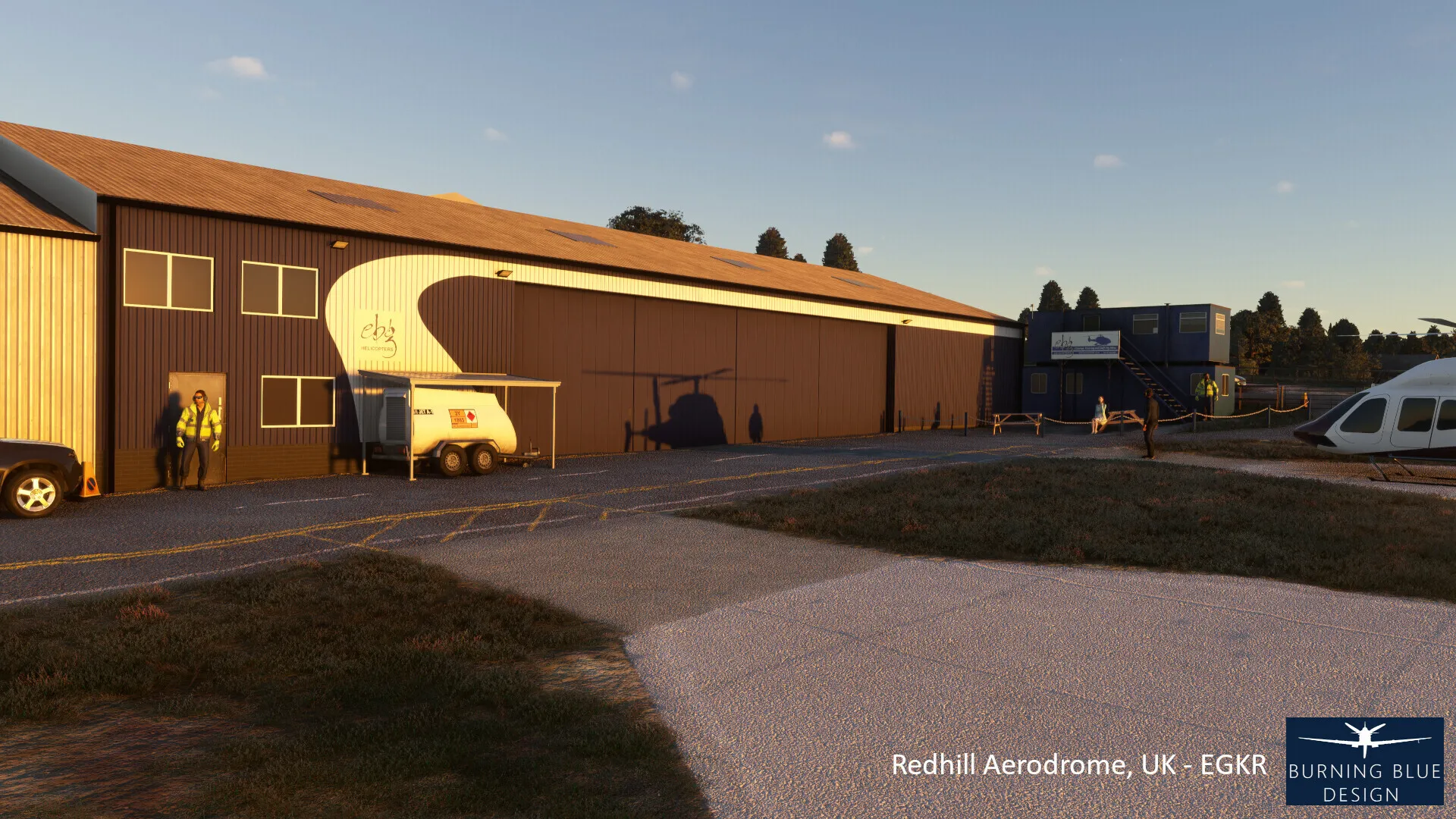 Аэродром EGKR ( Редхилл, Великобритания )