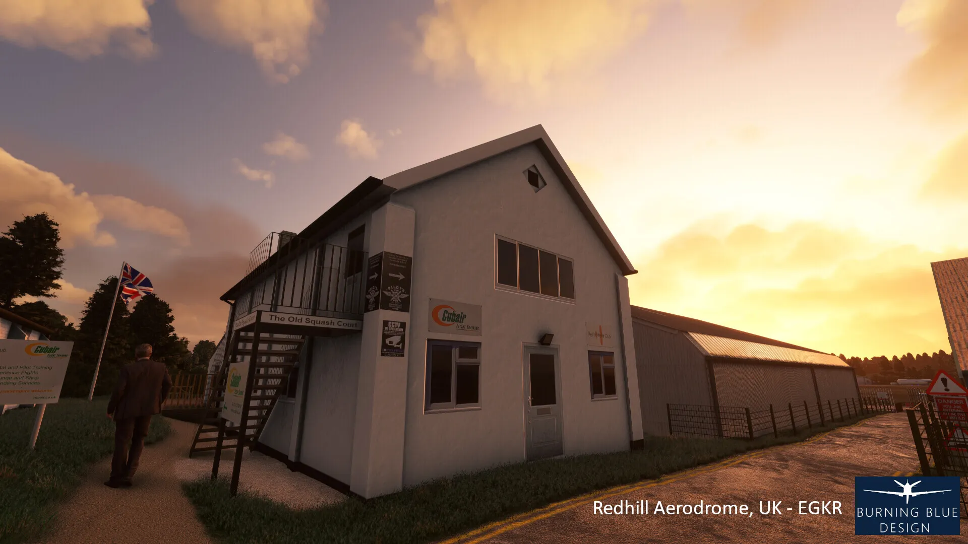 Аэродром EGKR ( Редхилл, Великобритания )