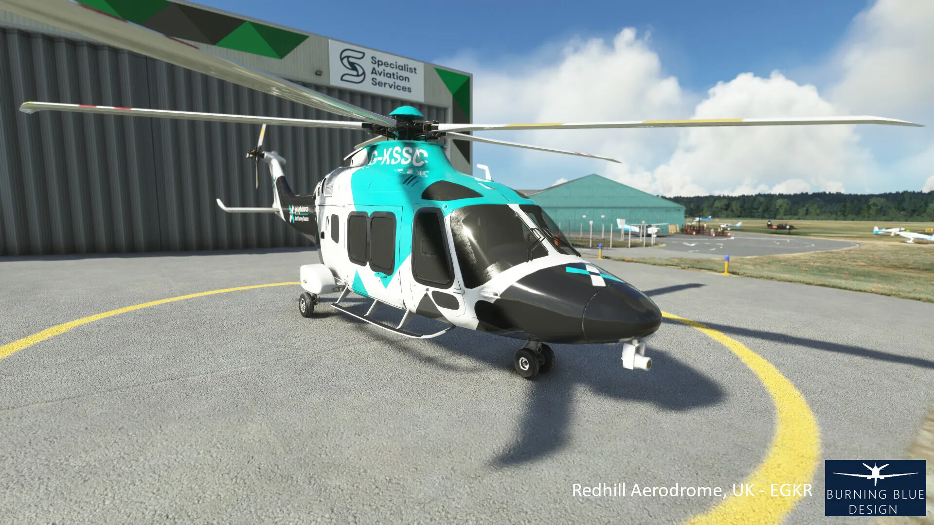 Аэродром EGKR ( Редхилл, Великобритания )