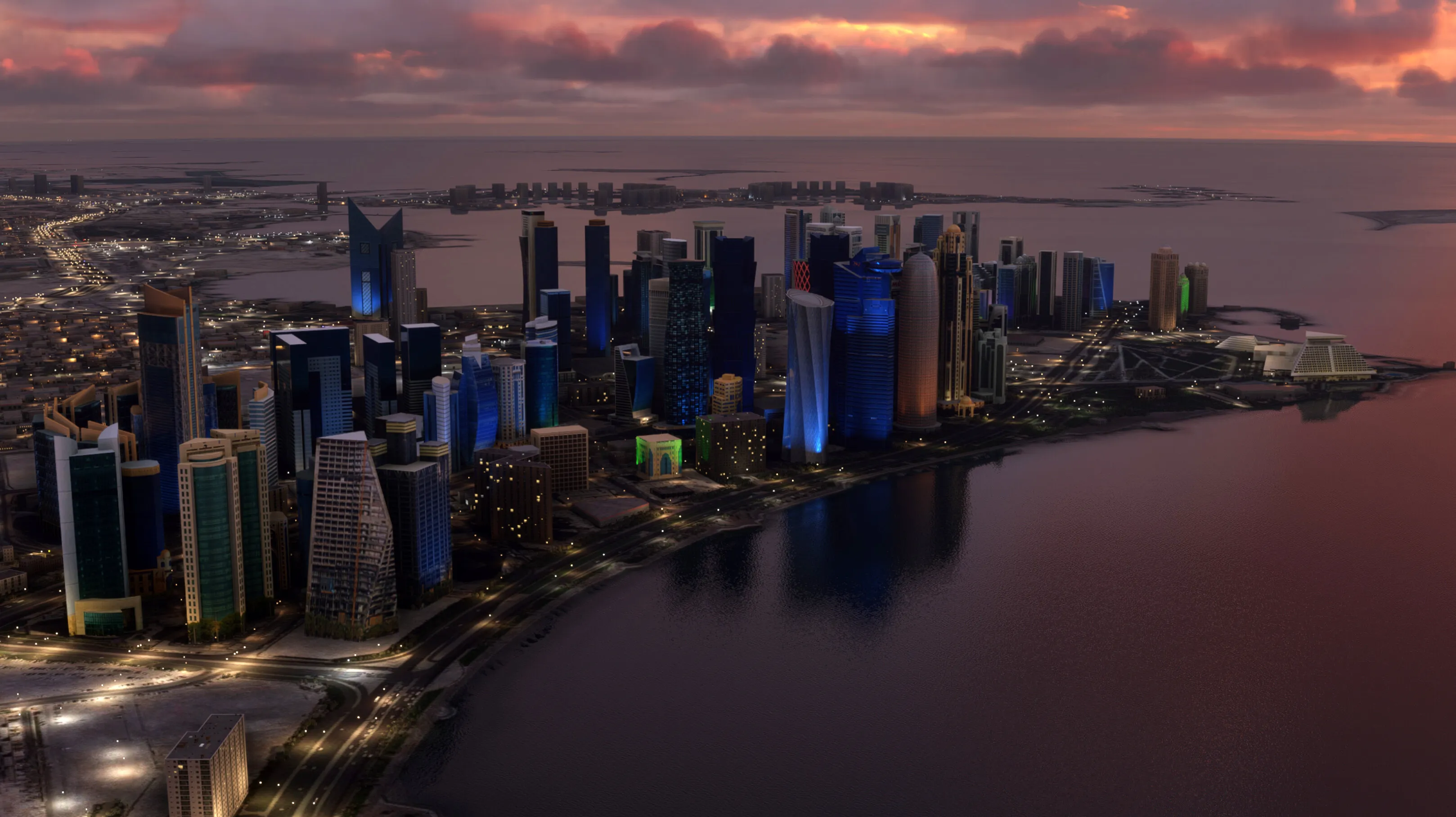 Доха лендмарки, Катар