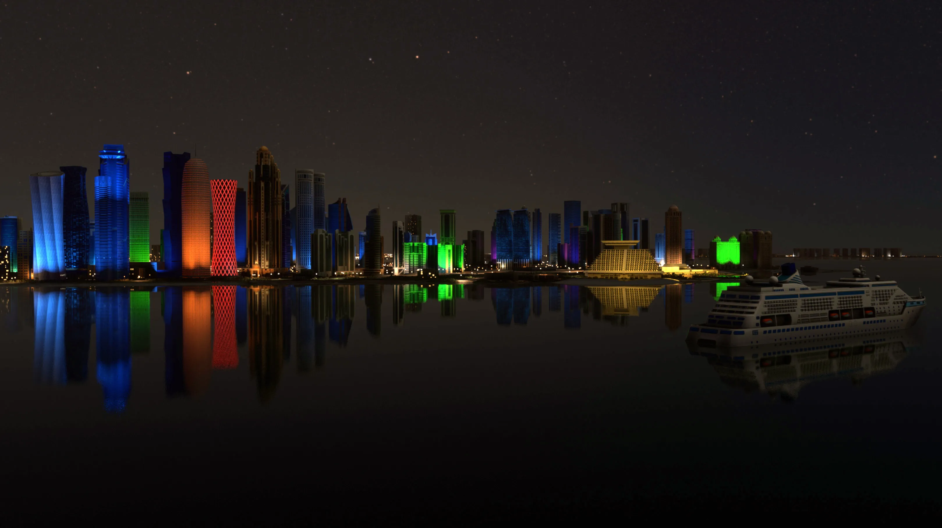 Доха лендмарки, Катар