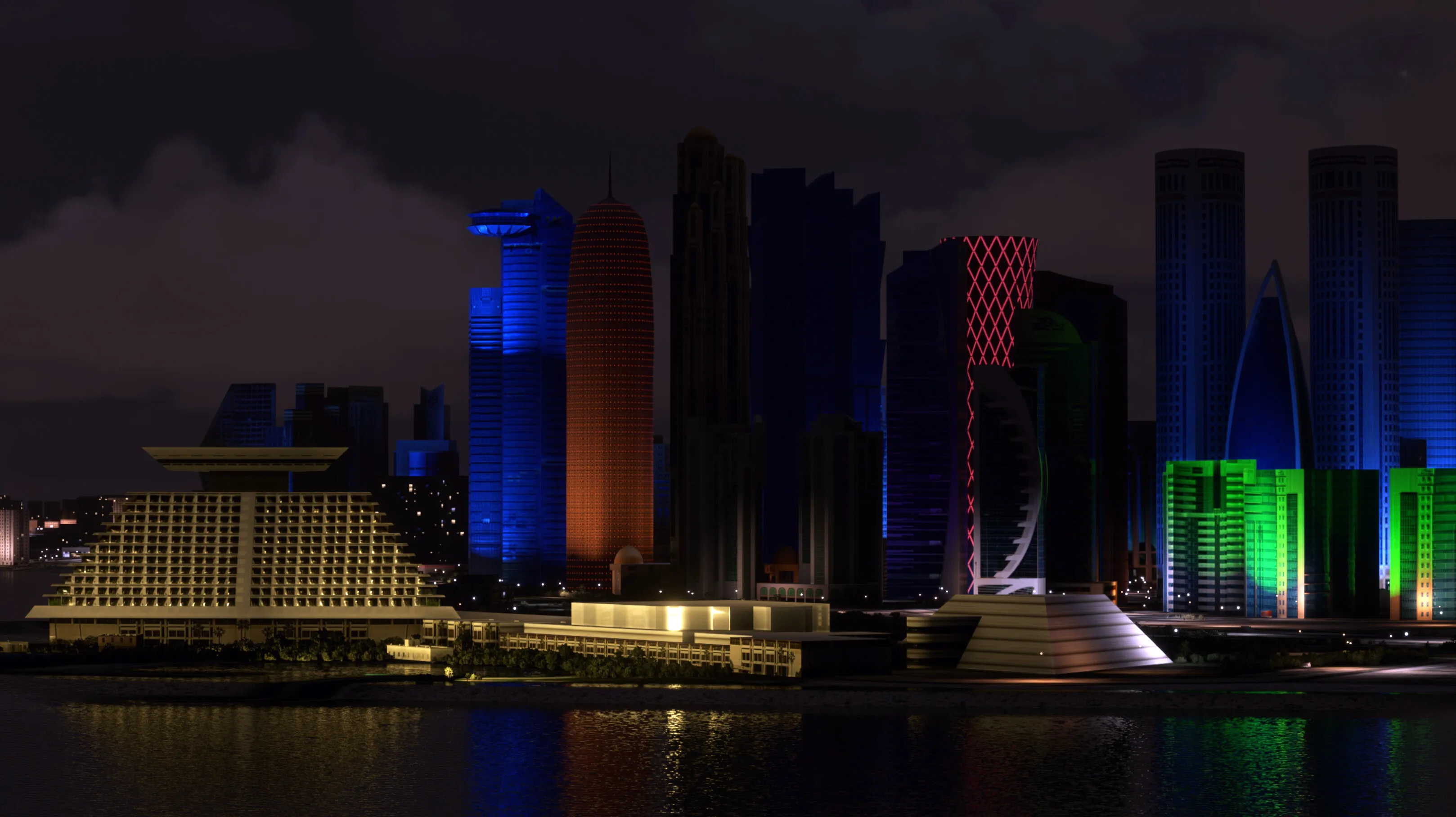 Доха лендмарки, Катар