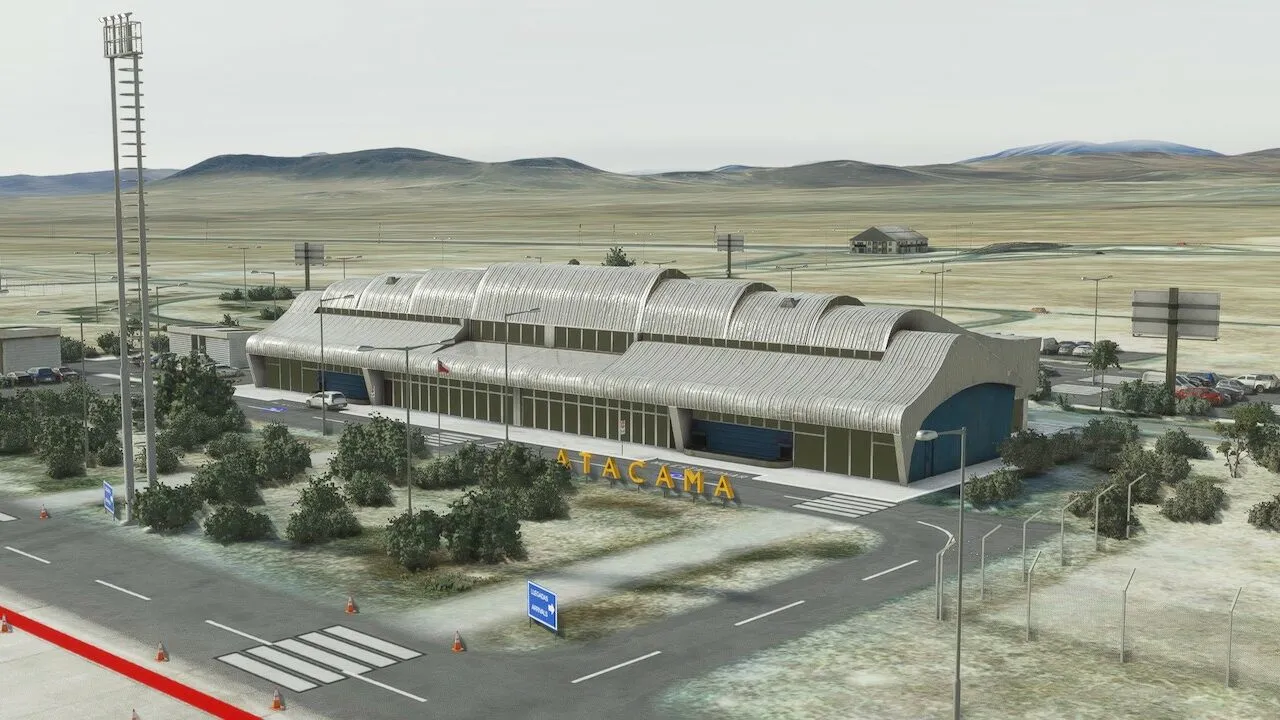 Аэропорт SCAT ( Атакама, Чили )