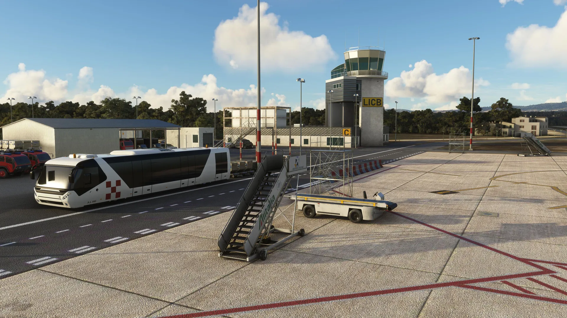 Аэропорт LICB ( Комизо, Италия )