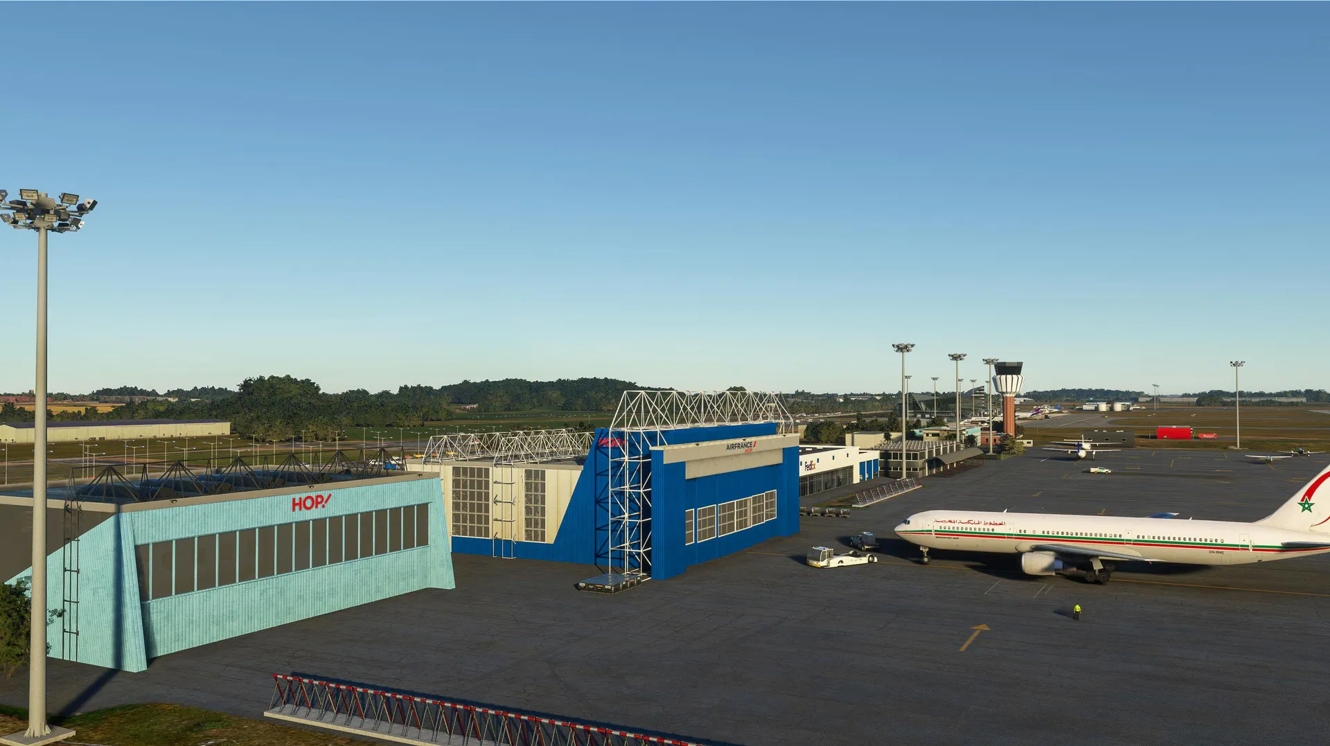 Аэропорт LFQQ ( Лилль, Франция )