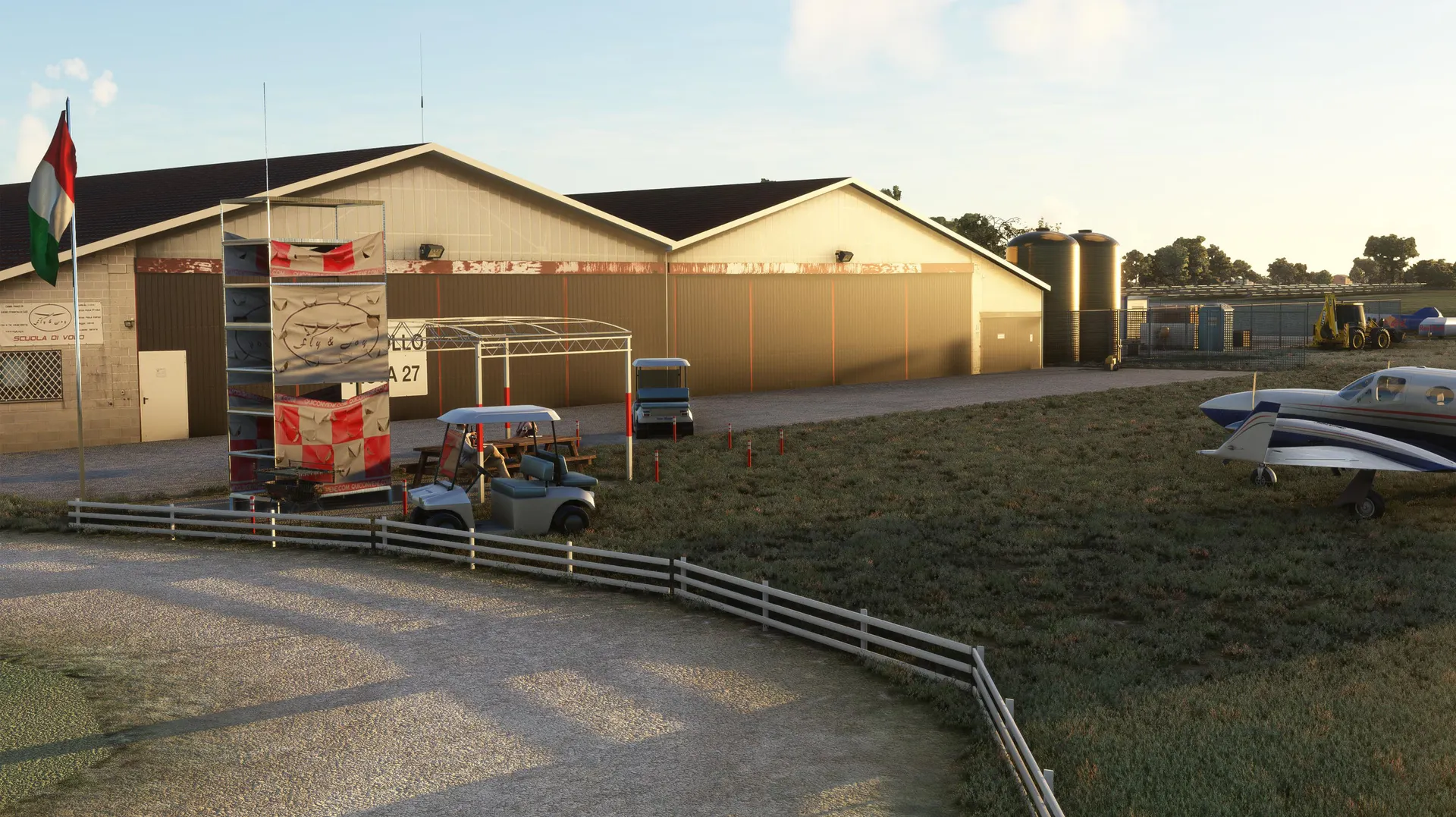 Аэродром LIOL ( Сан-Мауро, Италия )