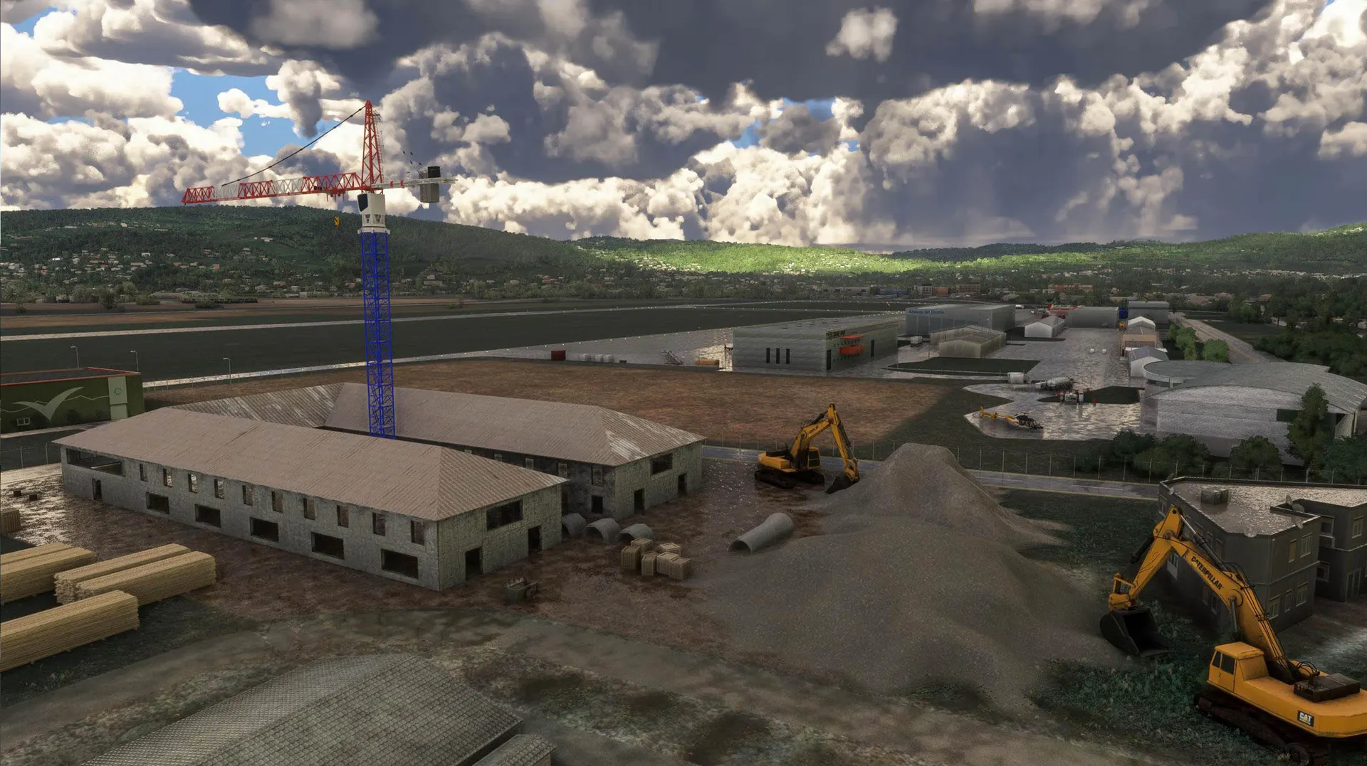 Аэропорт LFLP ( Анси, Франция )