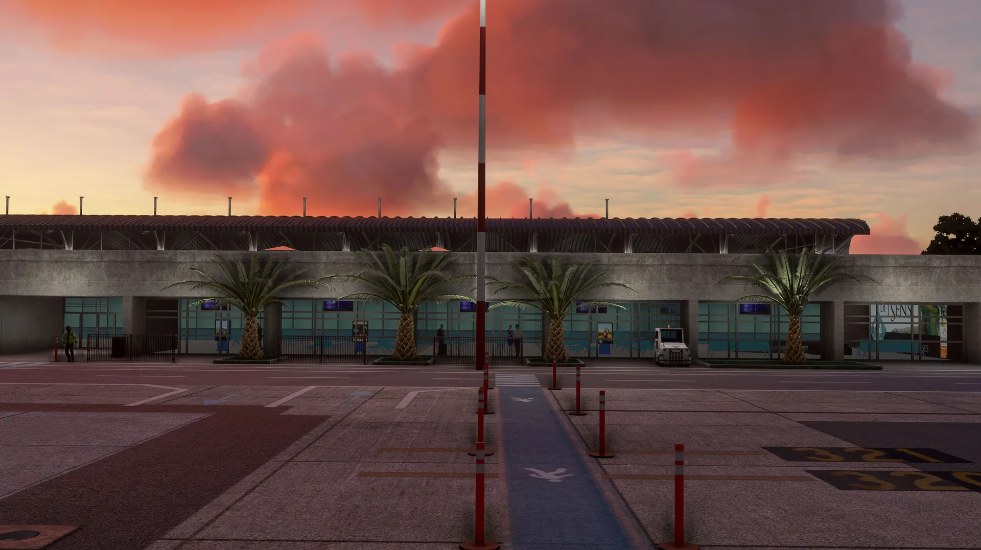 Аэропорт LFKF ( Фигари, Франция )