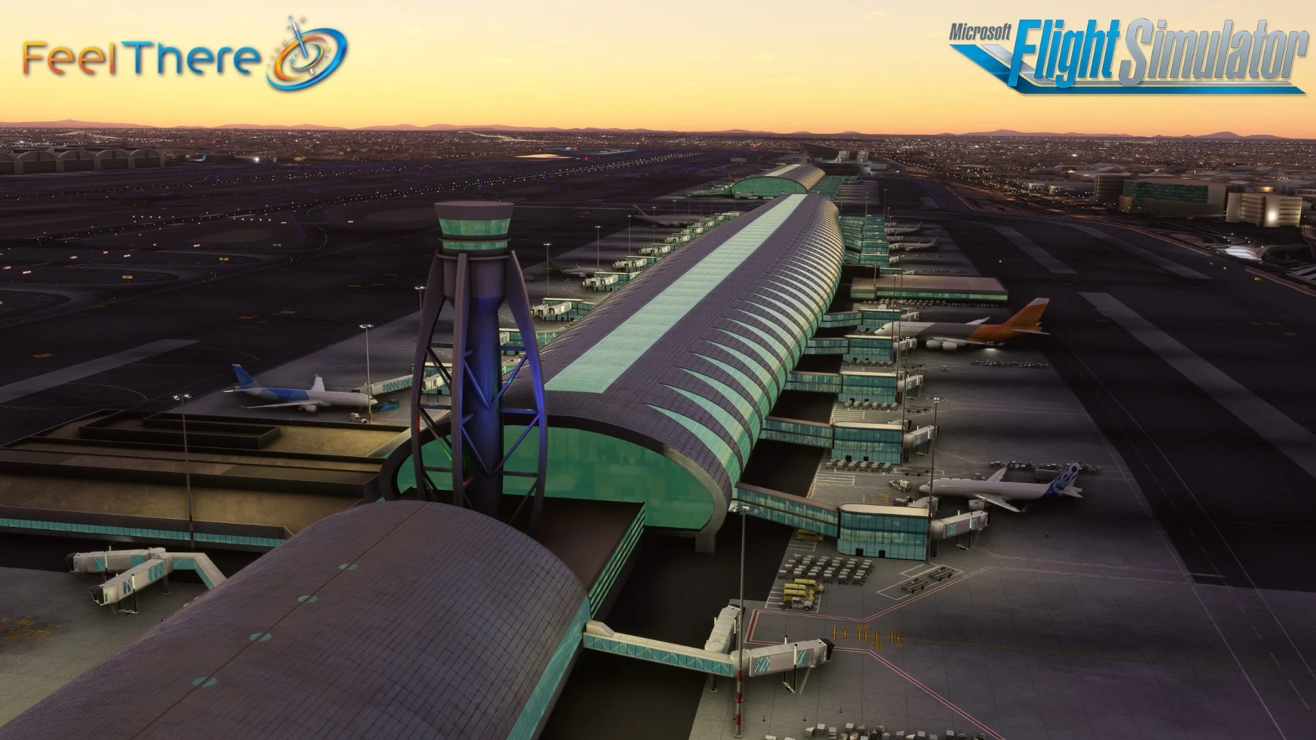 Аэропорт OMDB ( Дубай, ОАЭ )