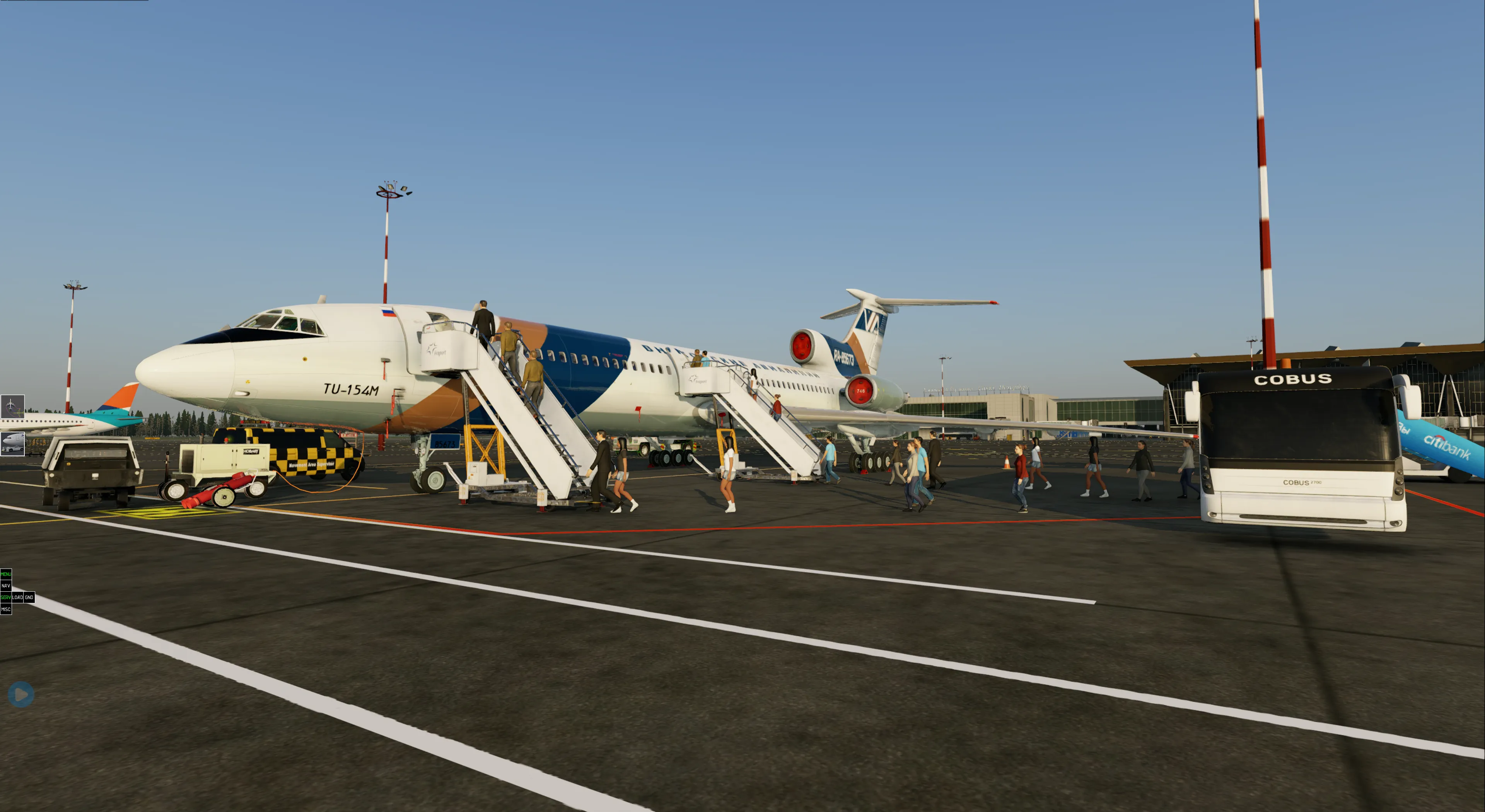 Интеграция RealOps для Felis Ту154М