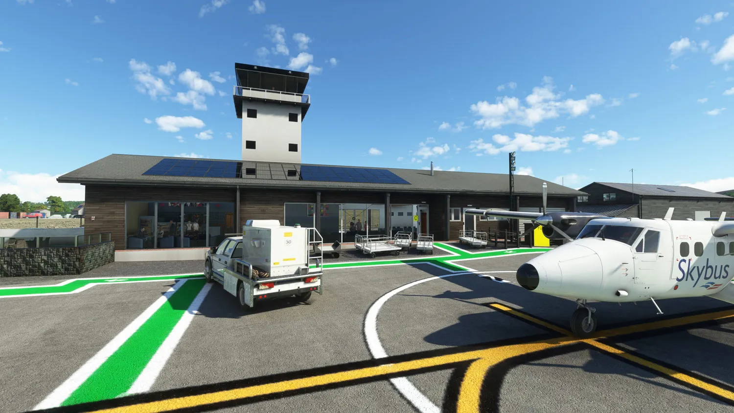 Аэропорт EGHC ( Ландс Энд, Великобритания )