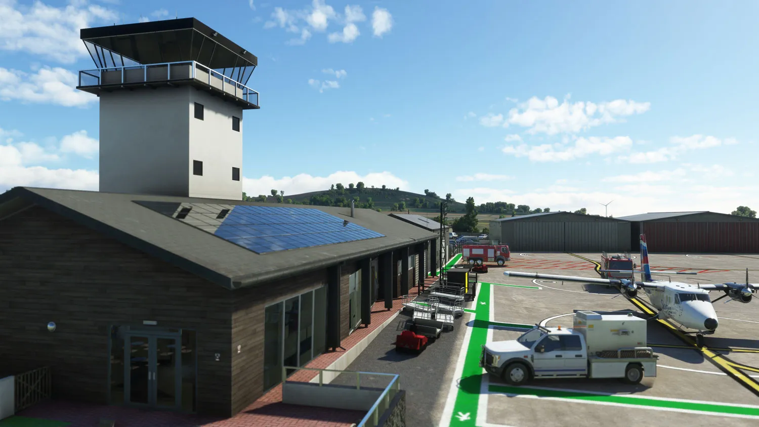 Аэропорт EGHC ( Ландс Энд, Великобритания )