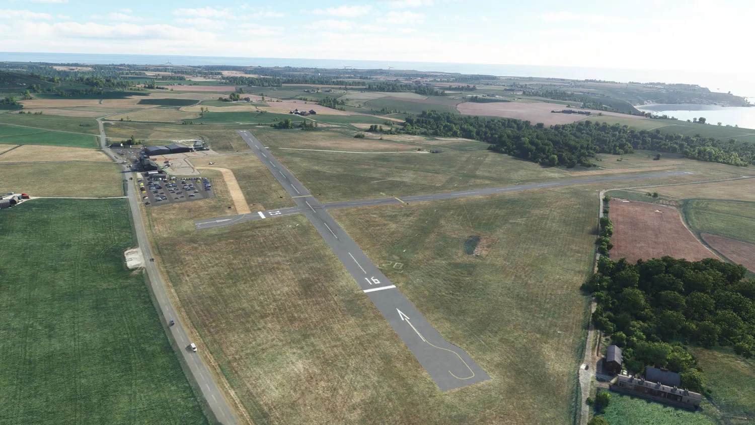 Аэропорт EGHC ( Ландс Энд, Великобритания )