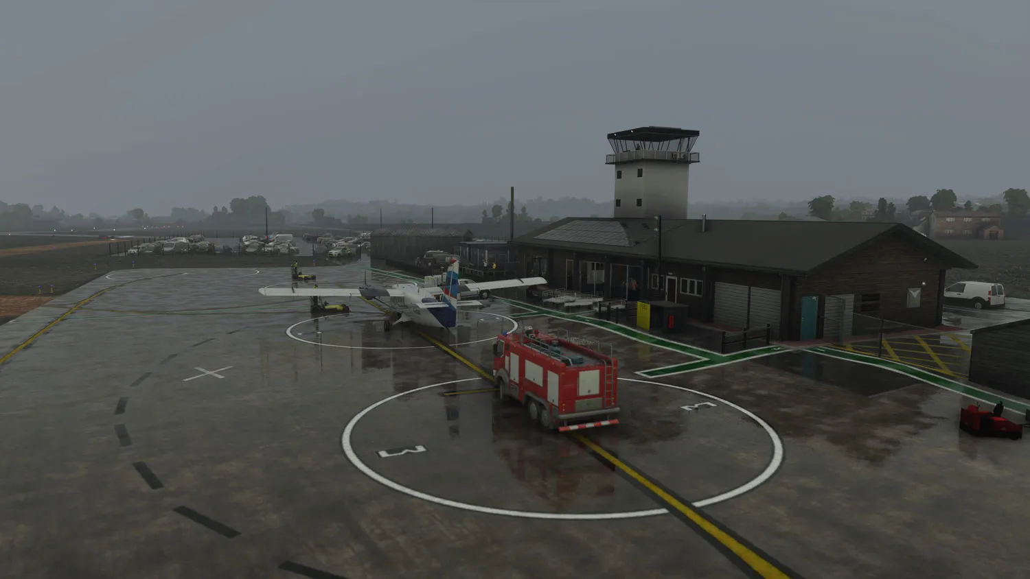 Аэропорт EGHC ( Ландс Энд, Великобритания )