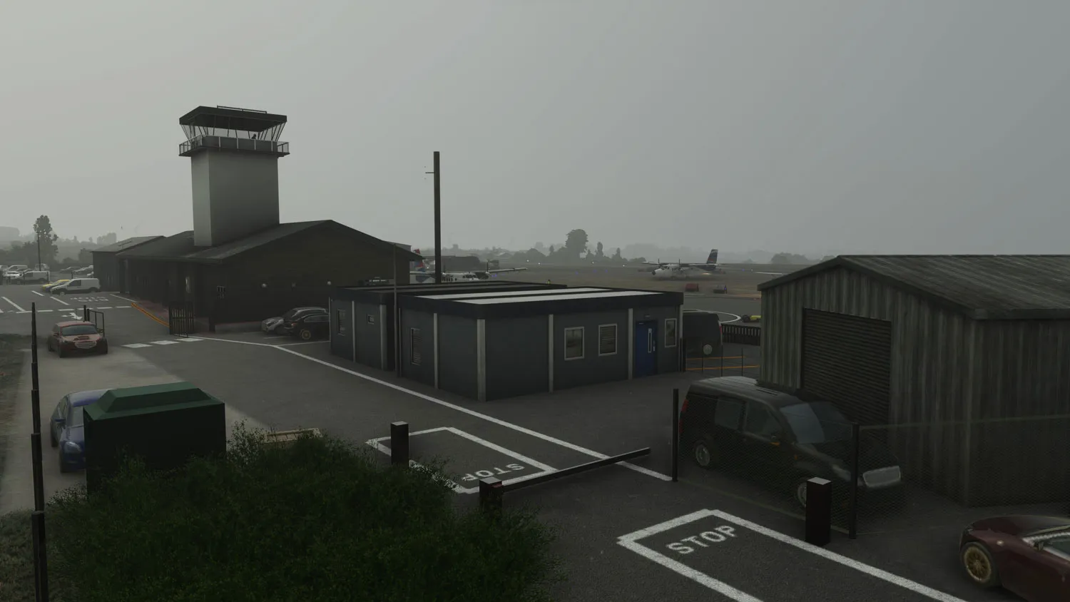 Аэропорт EGHC ( Ландс Энд, Великобритания )