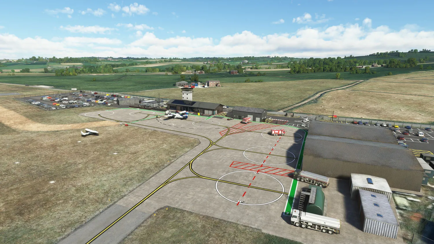 Аэропорт EGHC ( Ландс Энд, Великобритания )