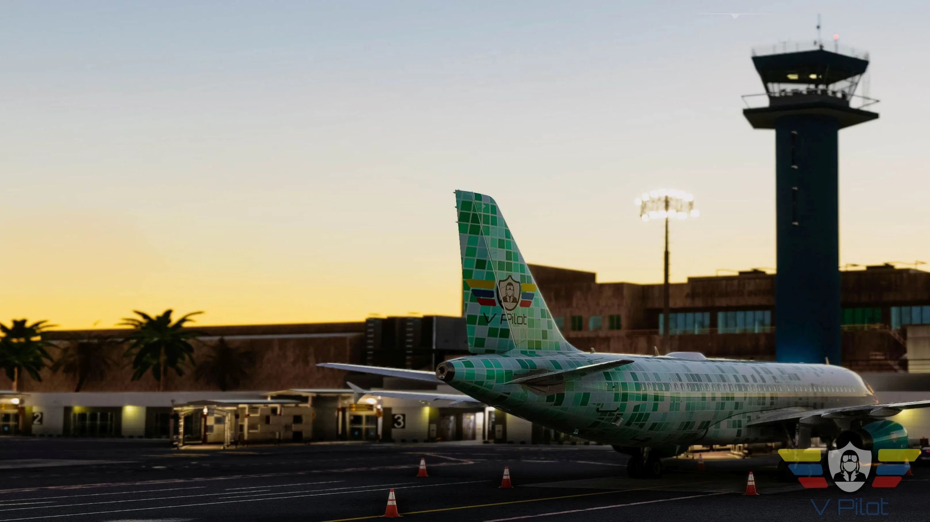 Аэропорт SKCG ( Картахена, Колумбия )