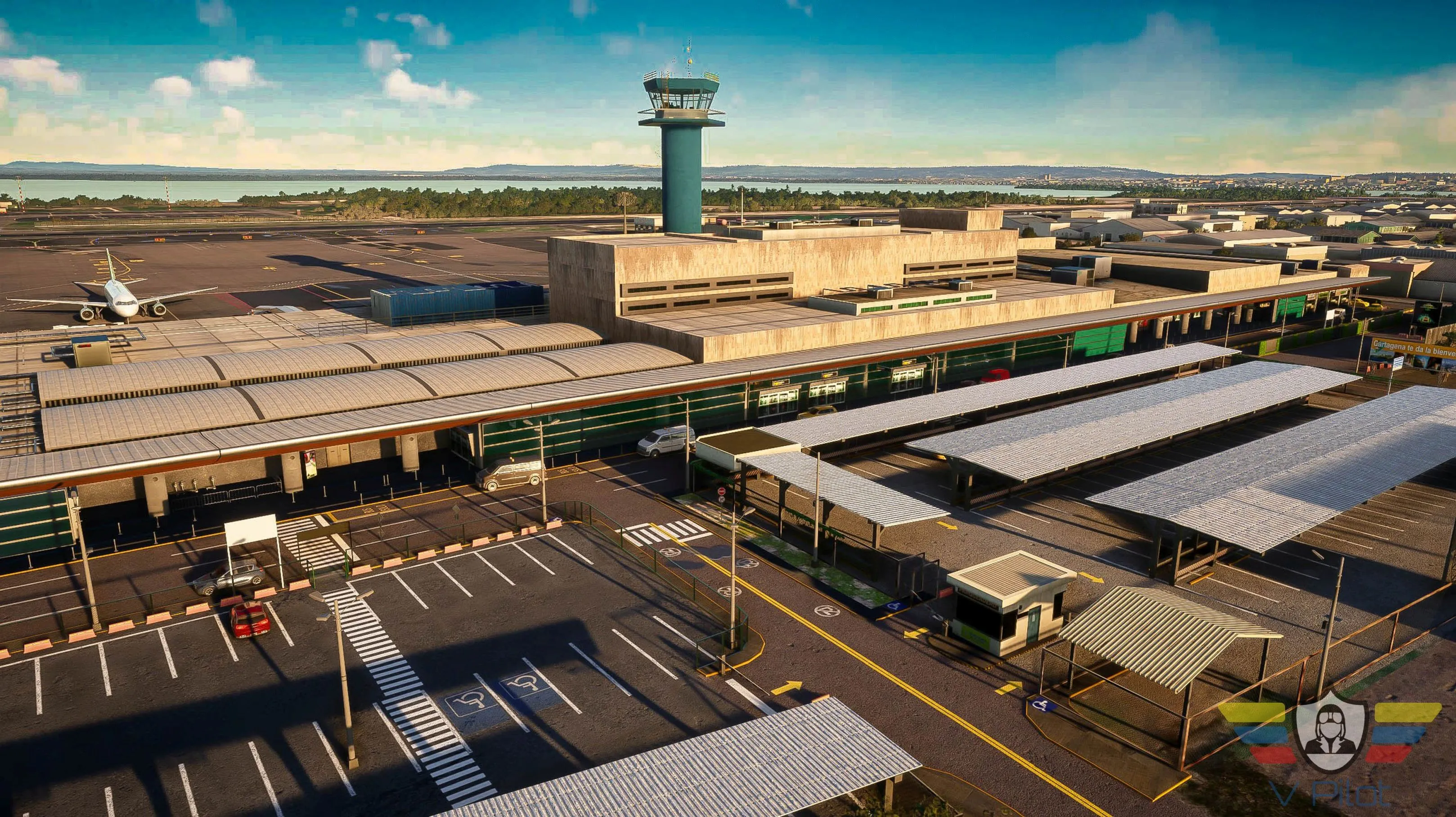 Аэропорт SKCG ( Картахена, Колумбия )