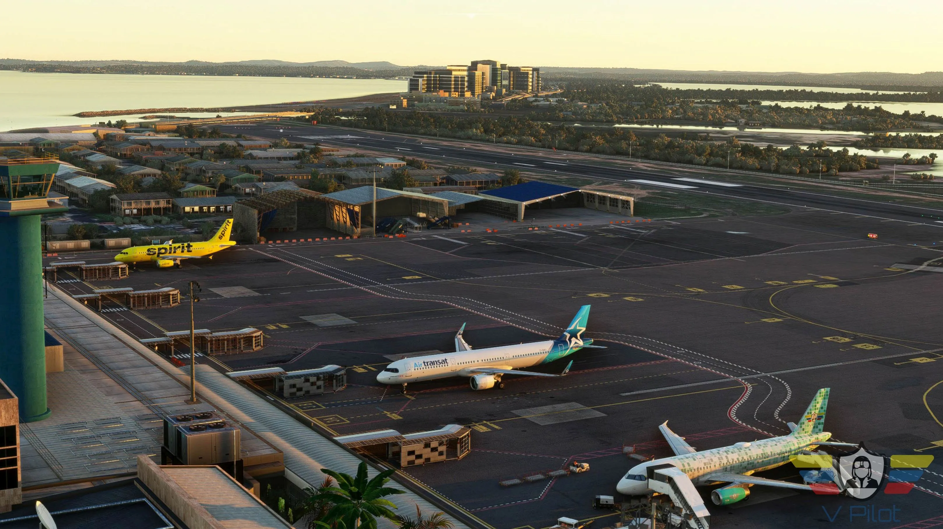 Аэропорт SKCG ( Картахена, Колумбия )