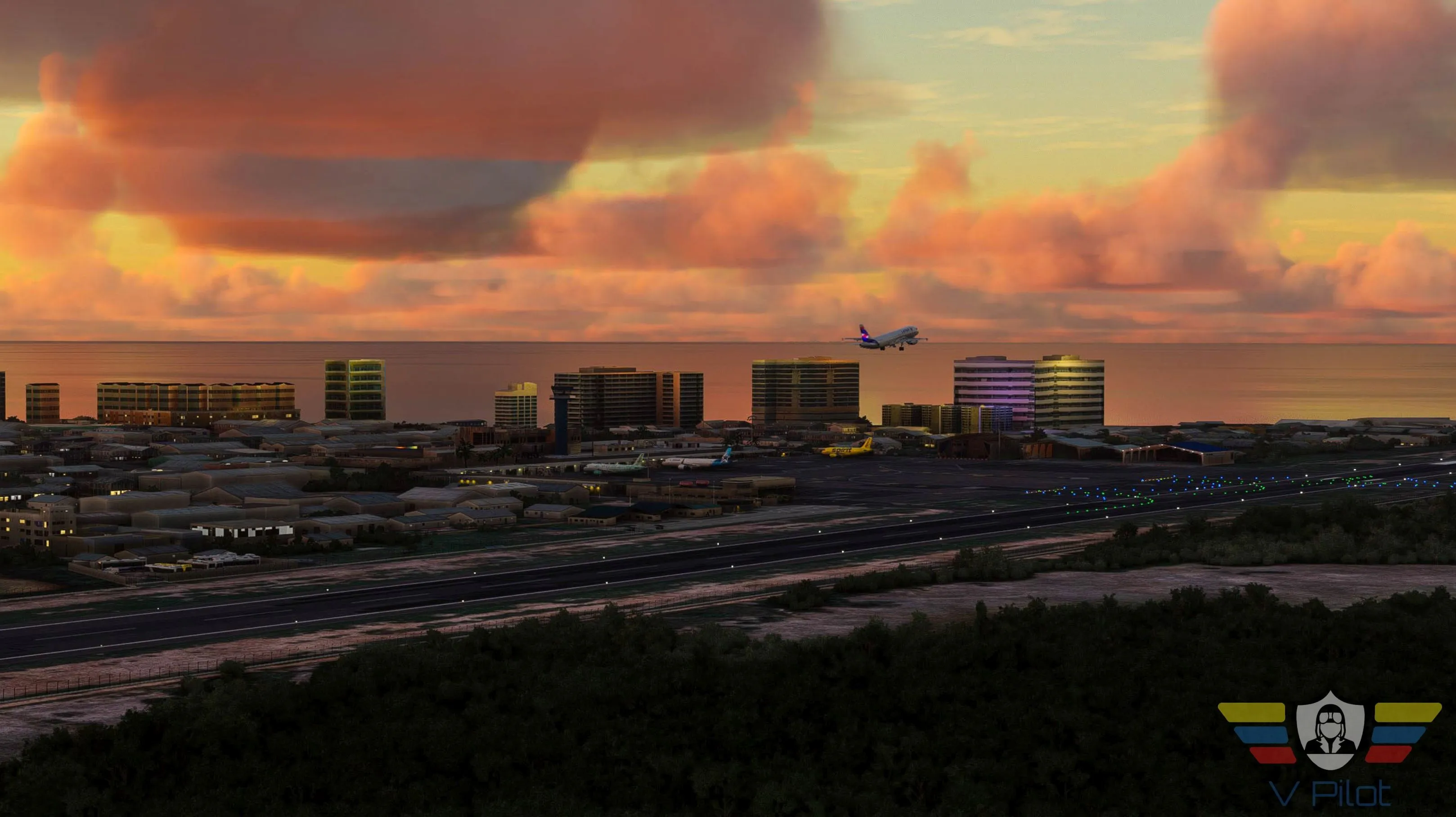 Аэропорт SKCG ( Картахена, Колумбия )