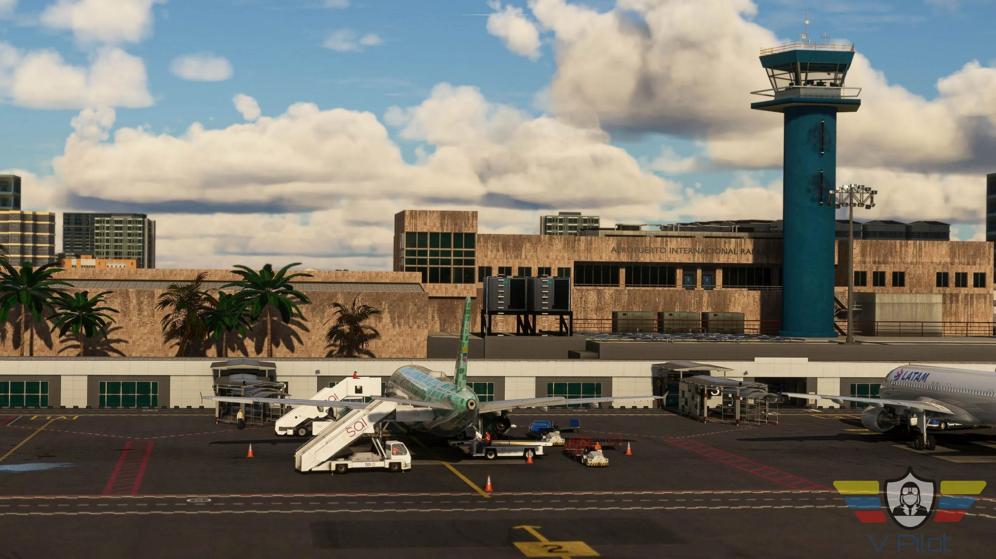 Аэропорт SKCG ( Картахена, Колумбия )