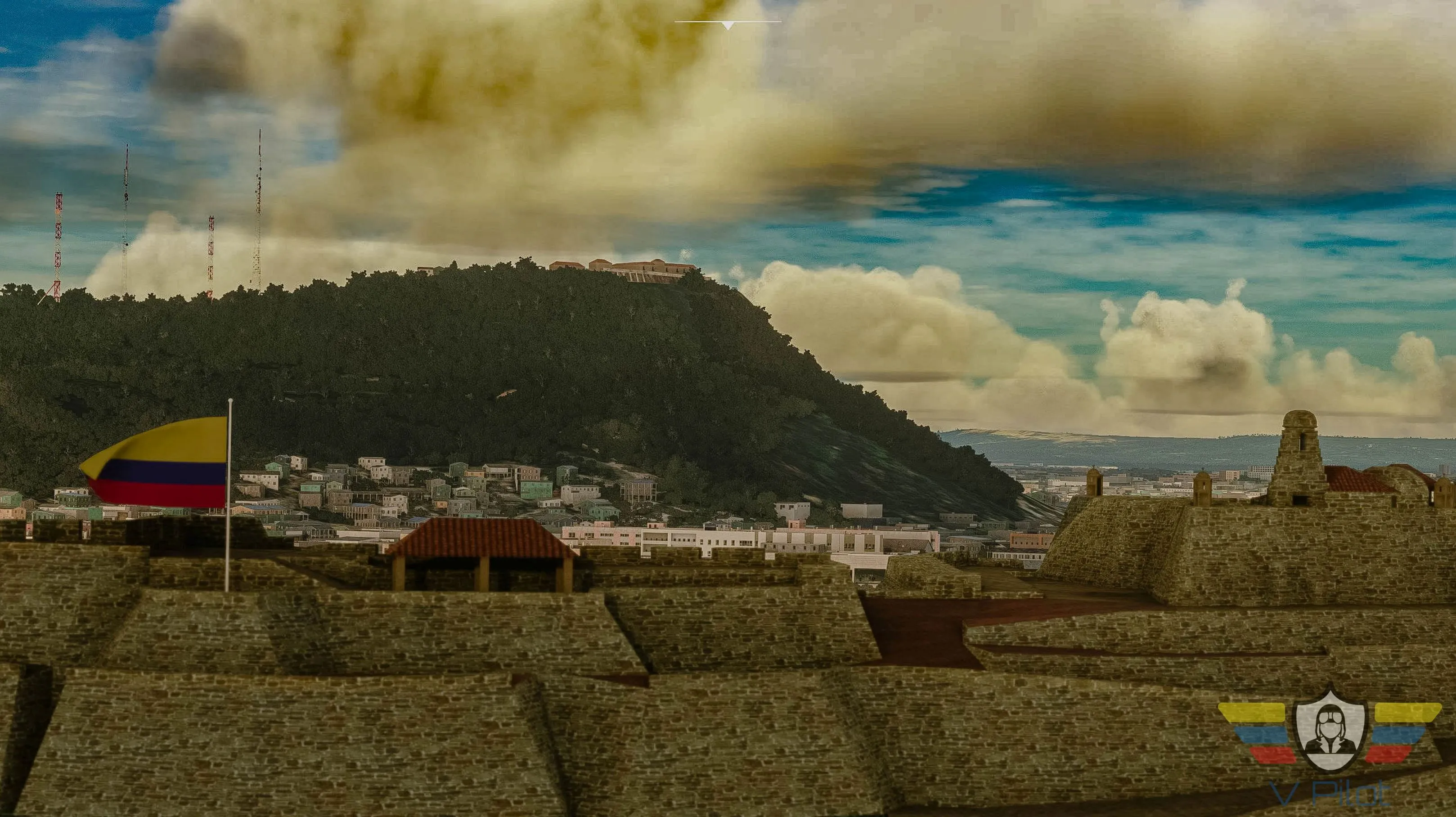 Аэропорт SKCG ( Картахена, Колумбия )