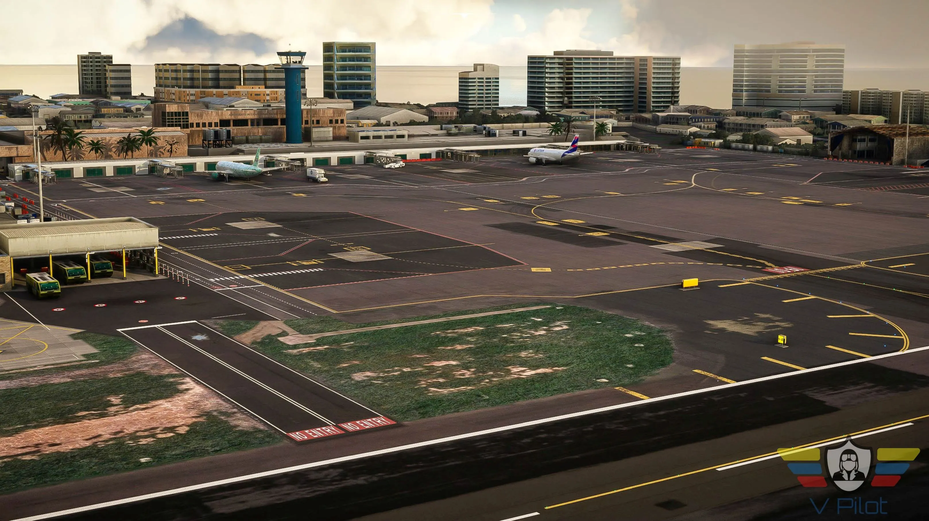 Аэропорт SKCG ( Картахена, Колумбия )