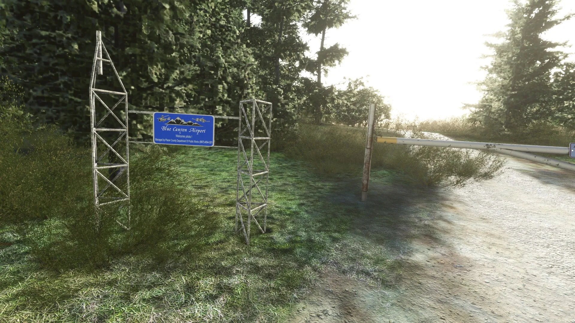 Аэропорт KBLU ( Блу Каньон, США )