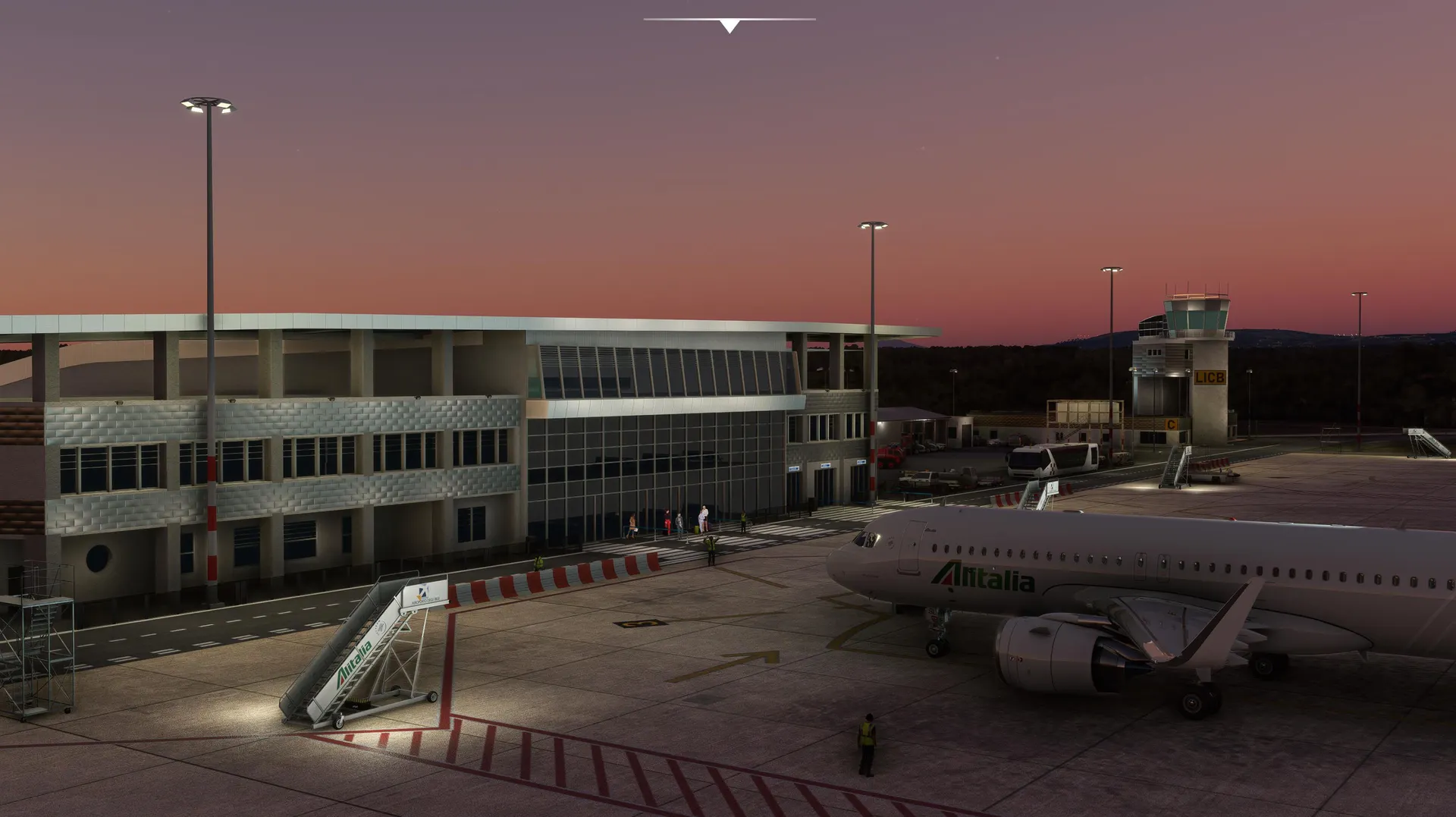 Аэропорт LICB ( Комизо, Италия )