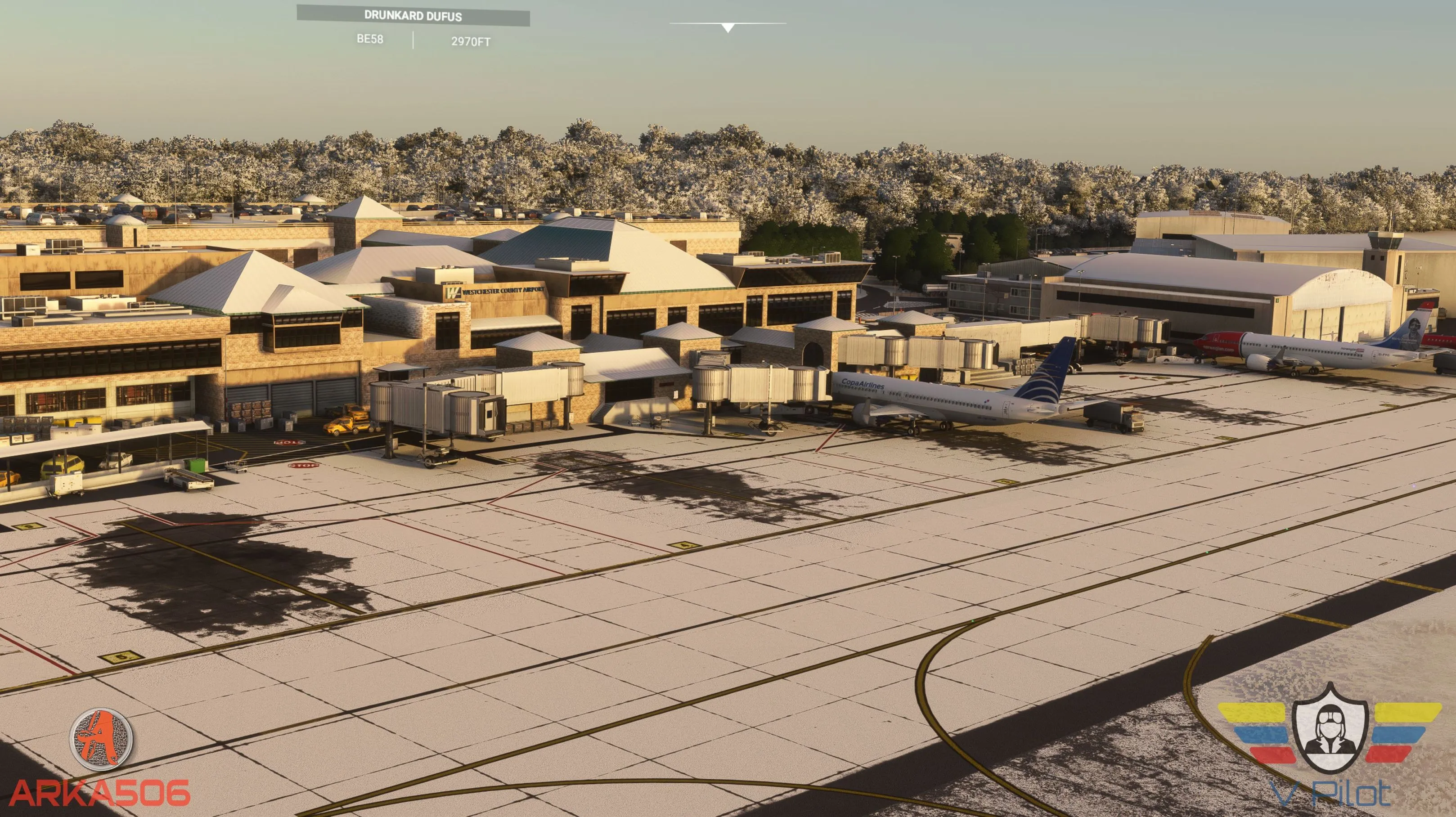 Аэропорт KHPN ( Уэстчестер, США )