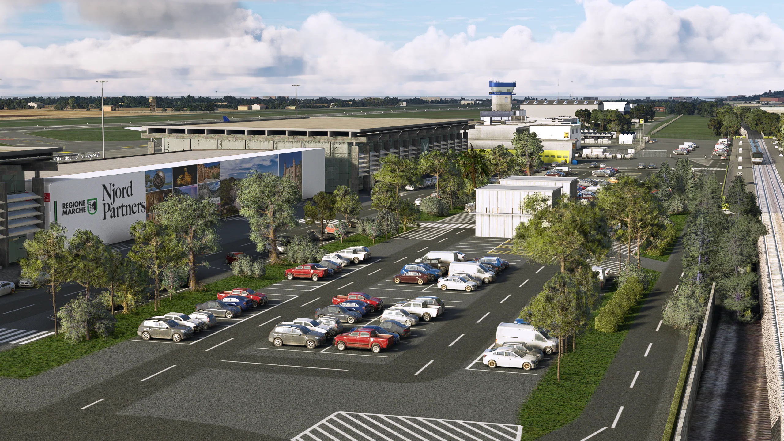 Аэропорт LIPY ( Анкона, Италия )