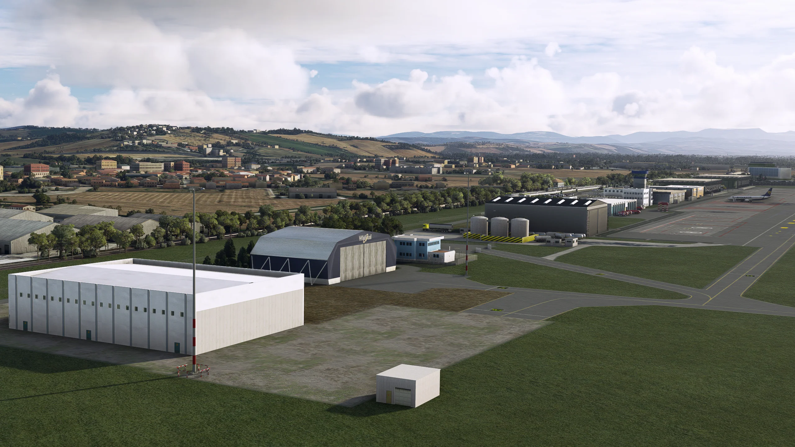 Аэропорт LIPY ( Анкона, Италия )