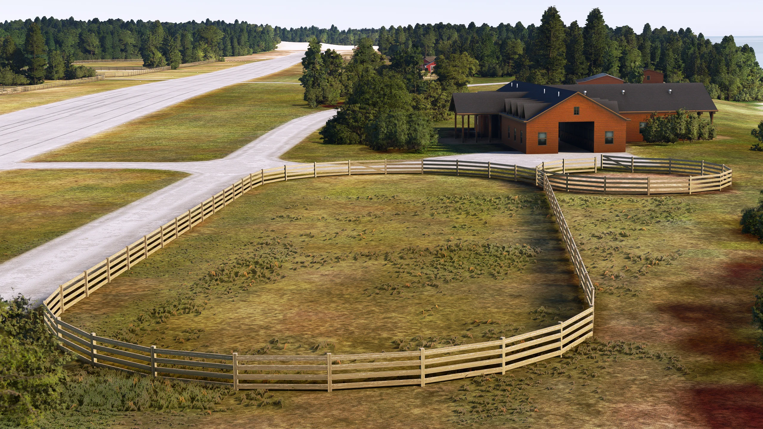 Аэродромы 3MI2 и 6Y3 ( Северный и Южный Фокс, США )