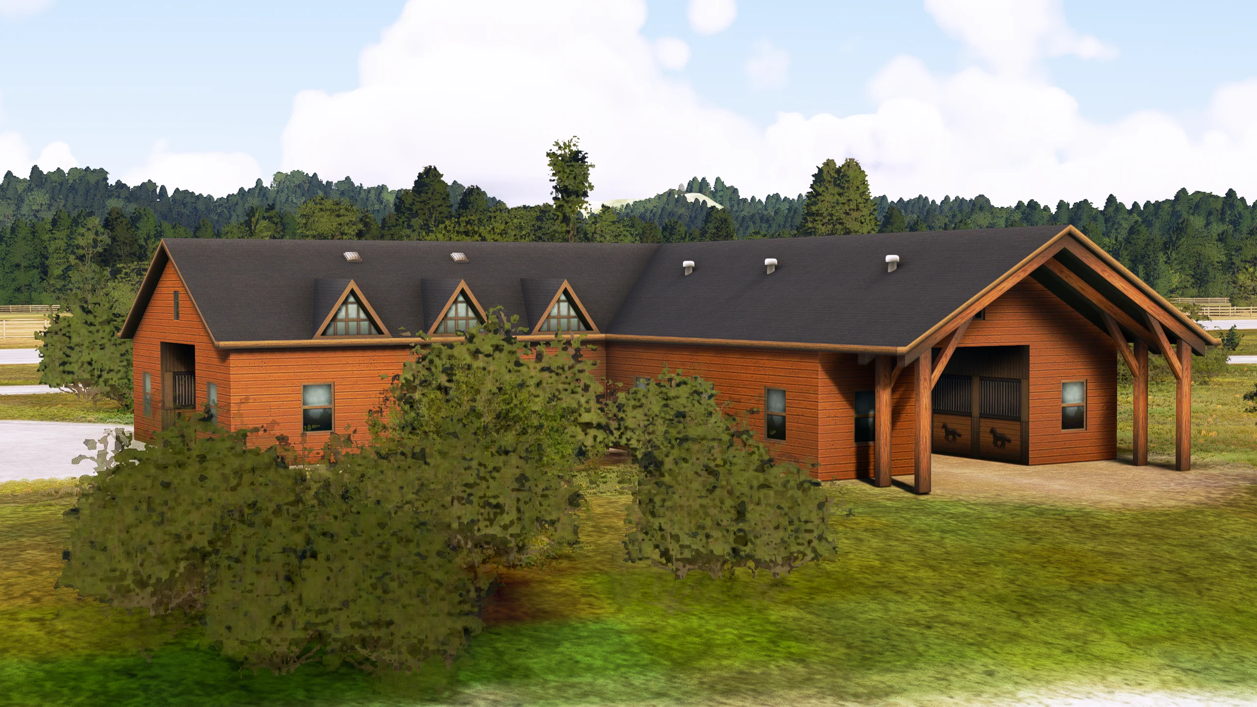 Аэродромы 3MI2 и 6Y3 ( Северный и Южный Фокс, США )