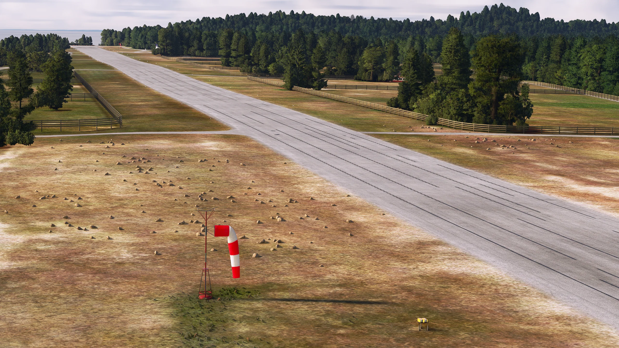 Аэродромы 3MI2 и 6Y3 ( Северный и Южный Фокс, США )